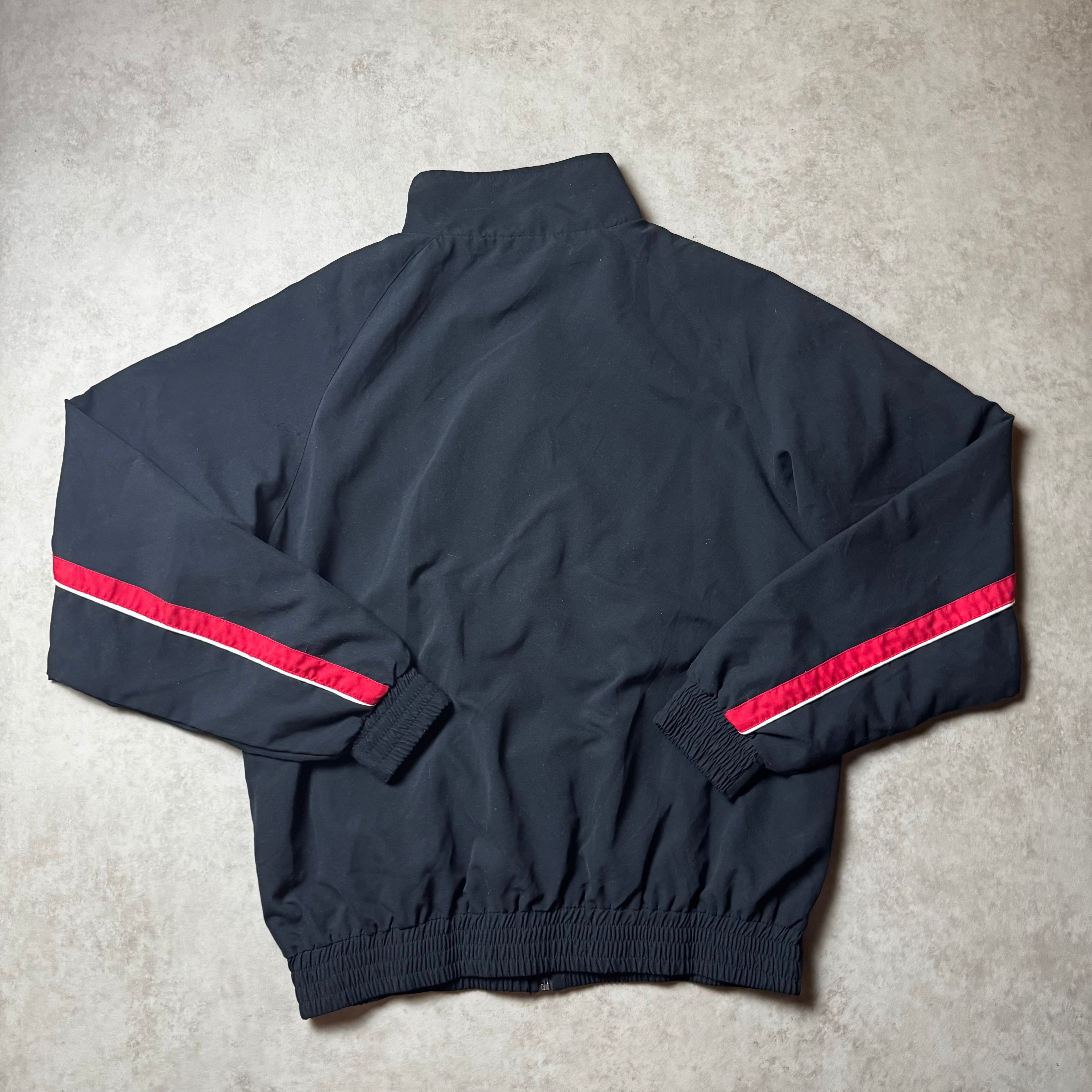 Black Vintage FILA Windbreaker - M