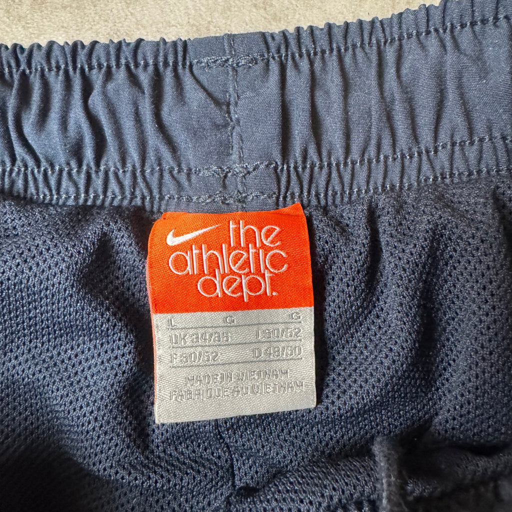 Navy Baggy Vintage Nike Trackpants - L