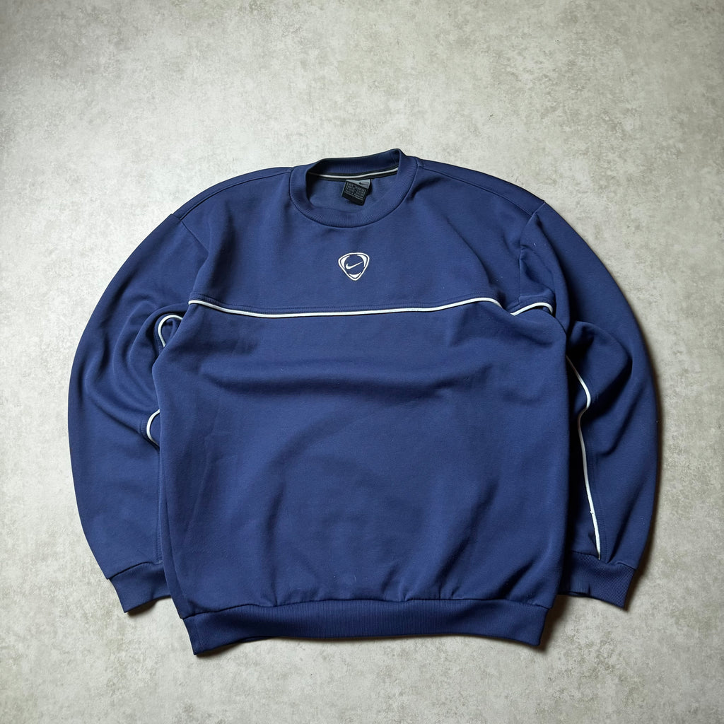 Blue Vintage Nike Sweatshirt -