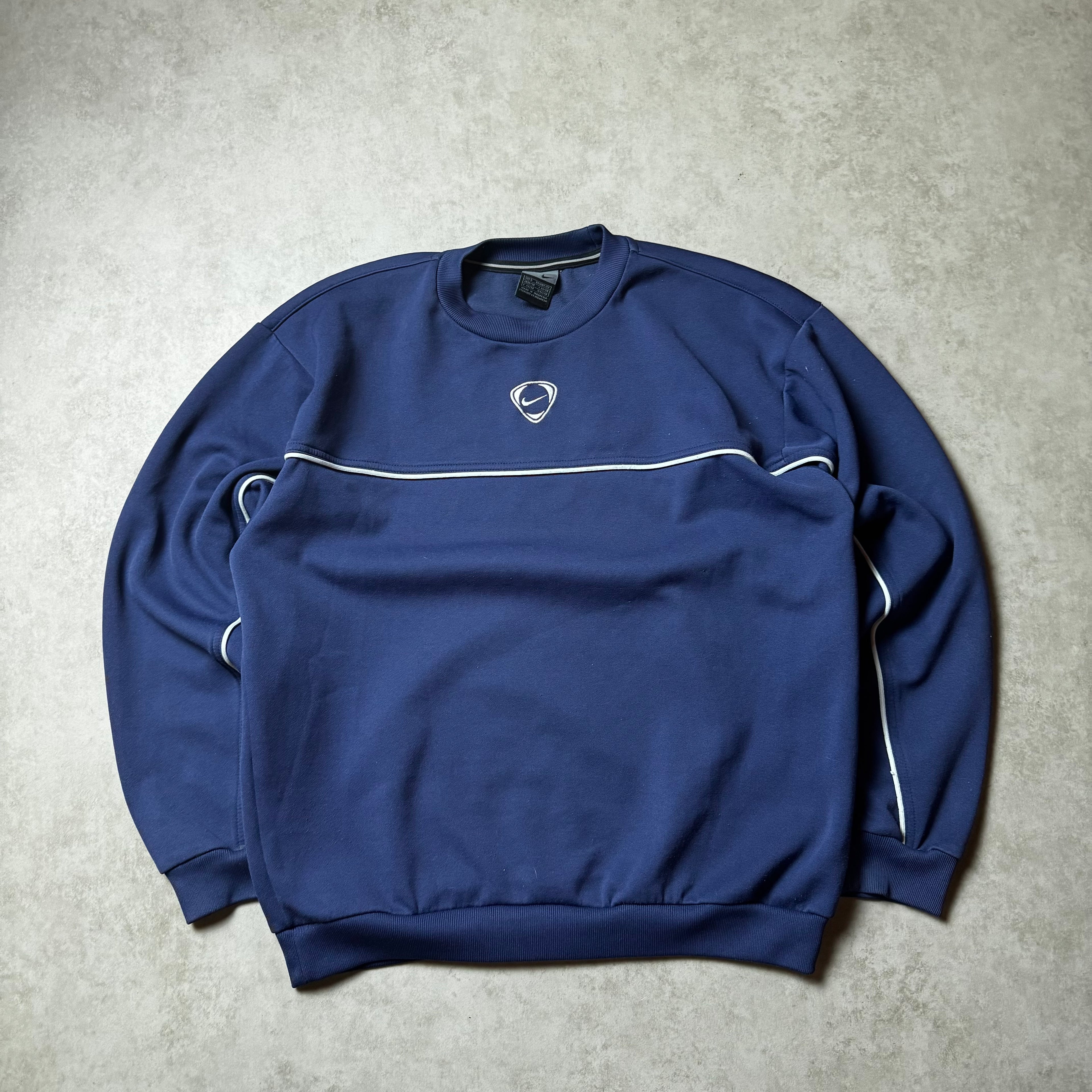 Blue Vintage Nike Sweatshirt -