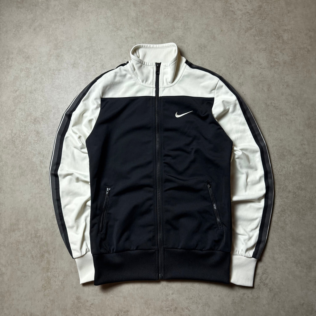 Black Nike Zip Up Hoodie - S