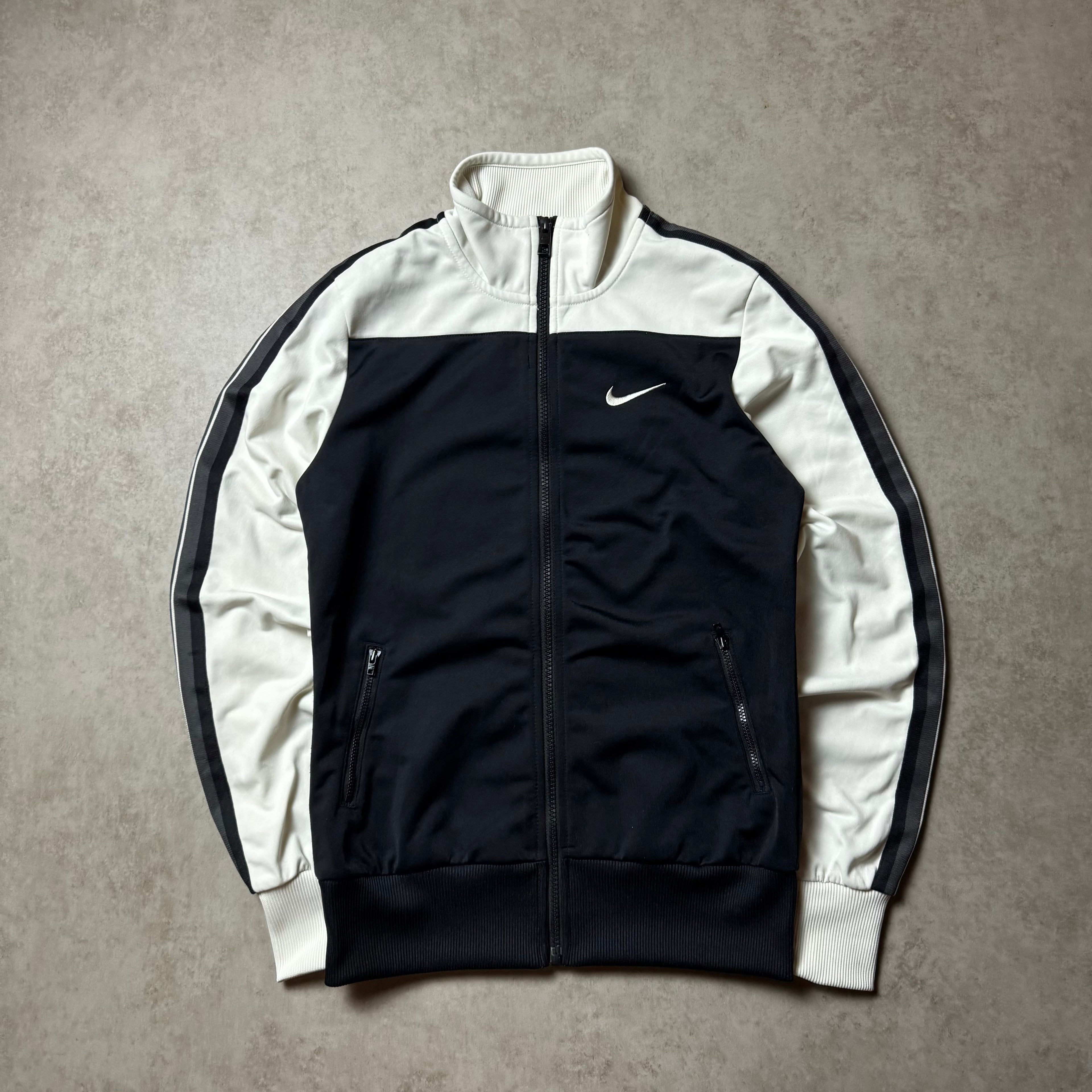 Black Nike Zip Up Hoodie - S