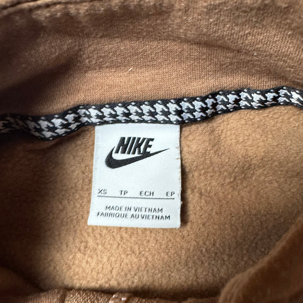 Brown Nike Quarter Zip - XS