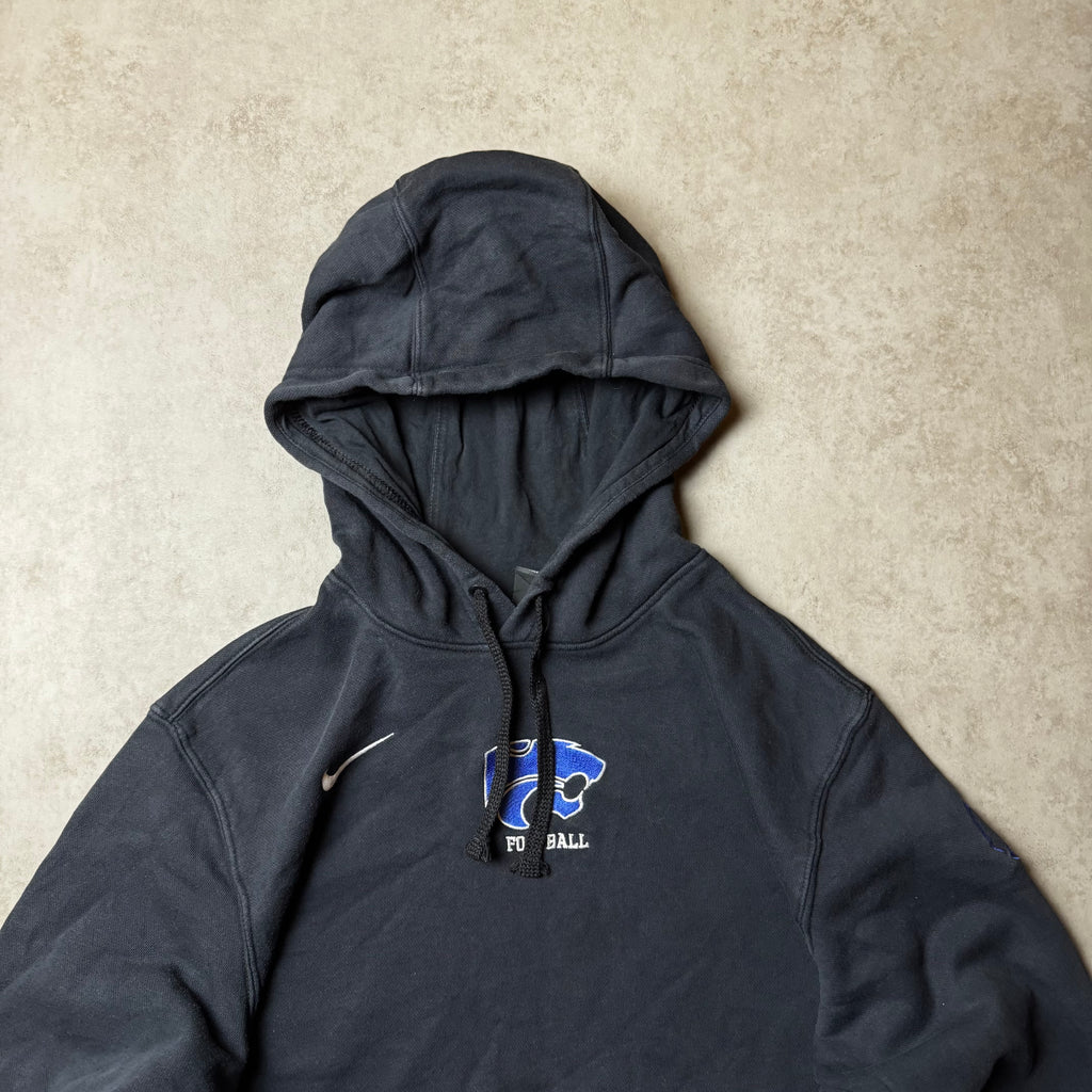 Black Nike Football Hoodie - Size L