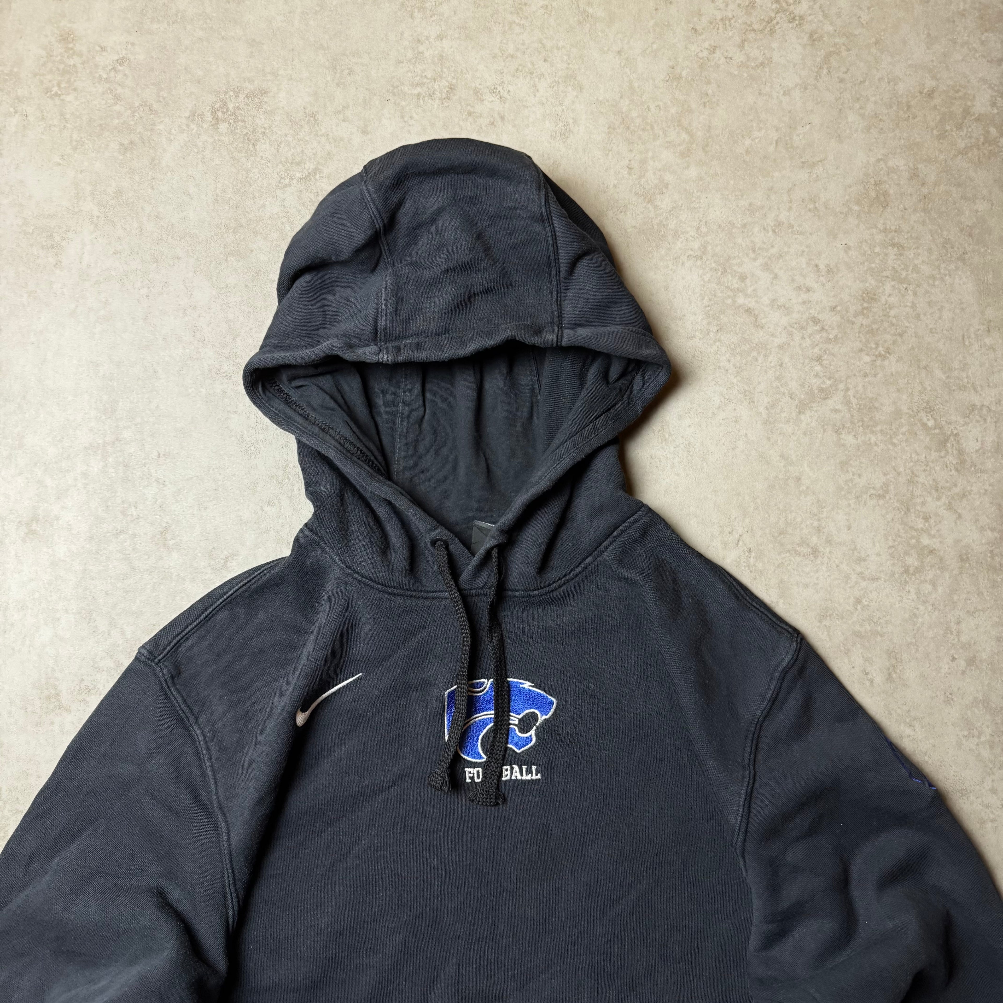 Black Nike Football Hoodie - Size L