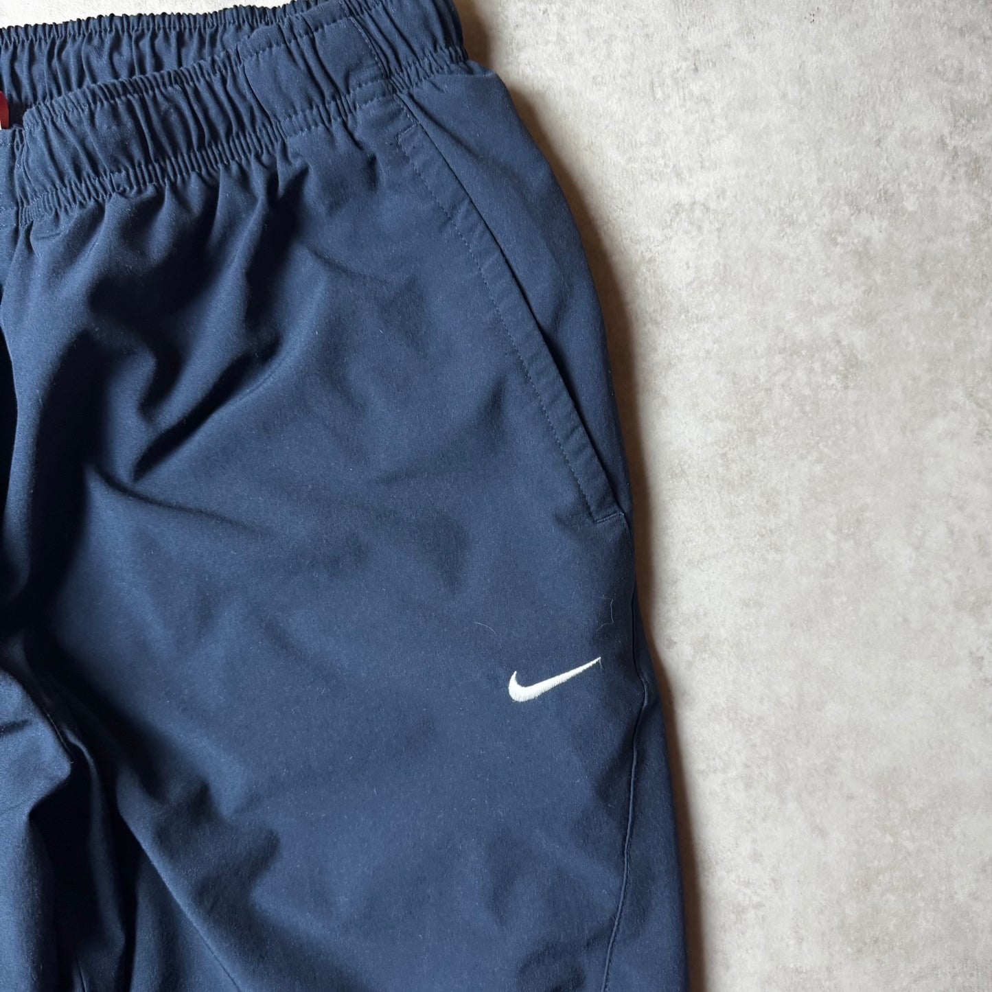 Navy Baggy Vintage Nike Trackpants - L