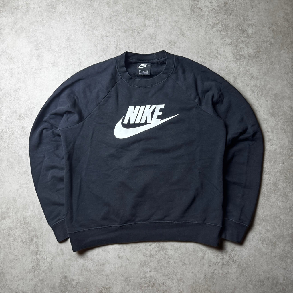 Black Nike Printed Sweatshirt - S