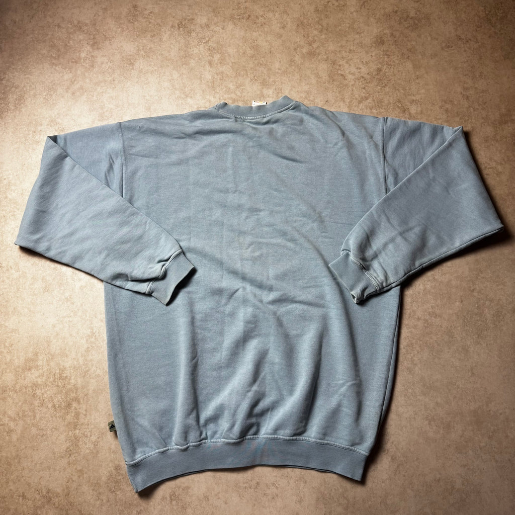 Blue Vintage Adidas Sweatshirt - M (L)