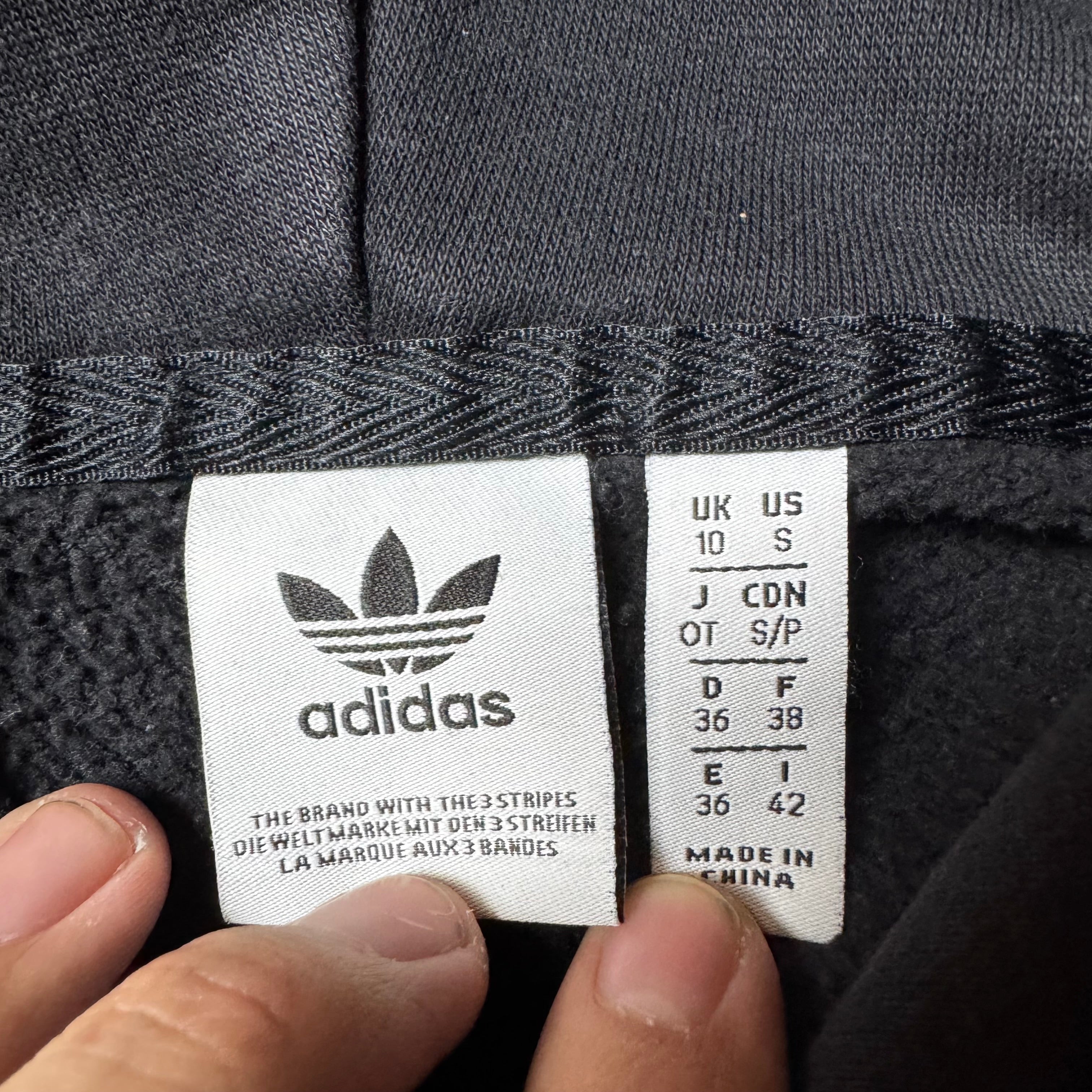 Black Adidas Hoodie - S