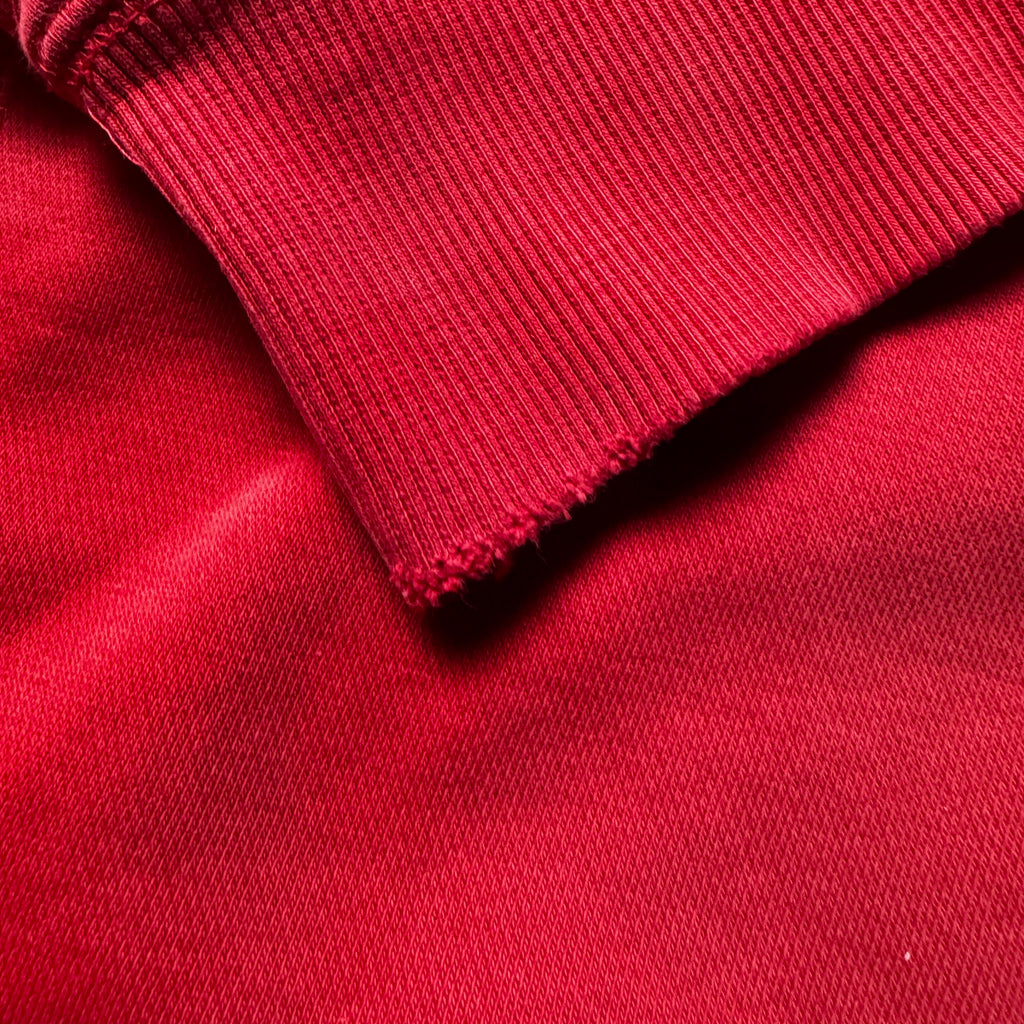 Red Adidas Hoodie - L