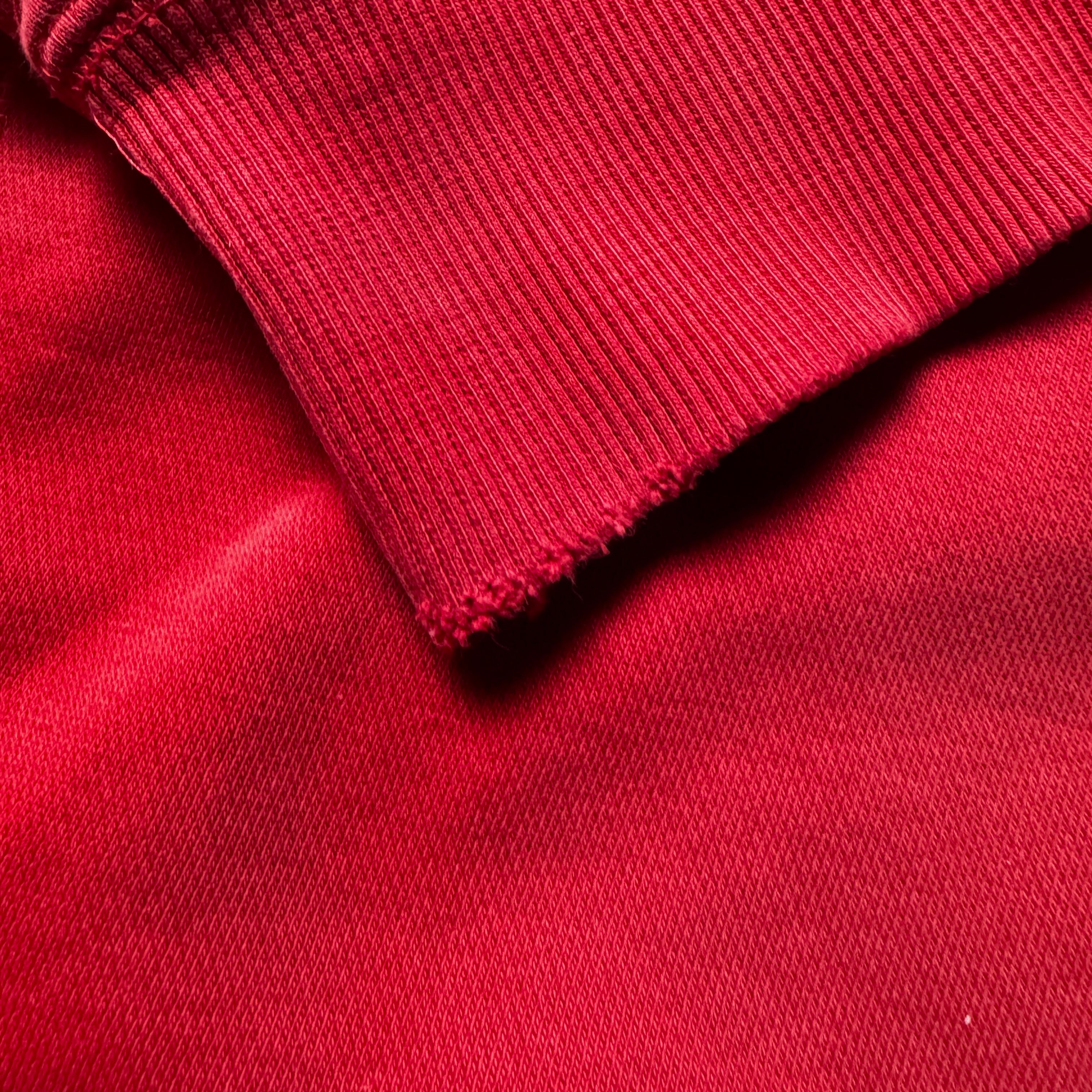 Red Adidas Hoodie - L