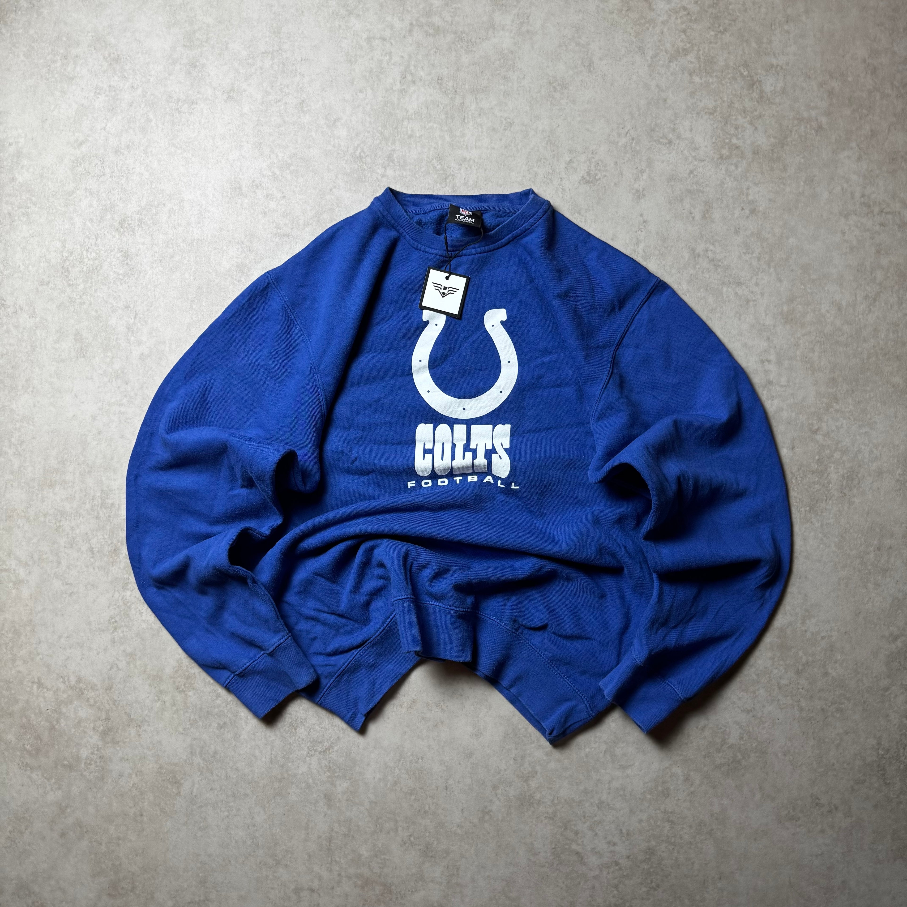 Blue NFL Colts Sweatshirt - Size L