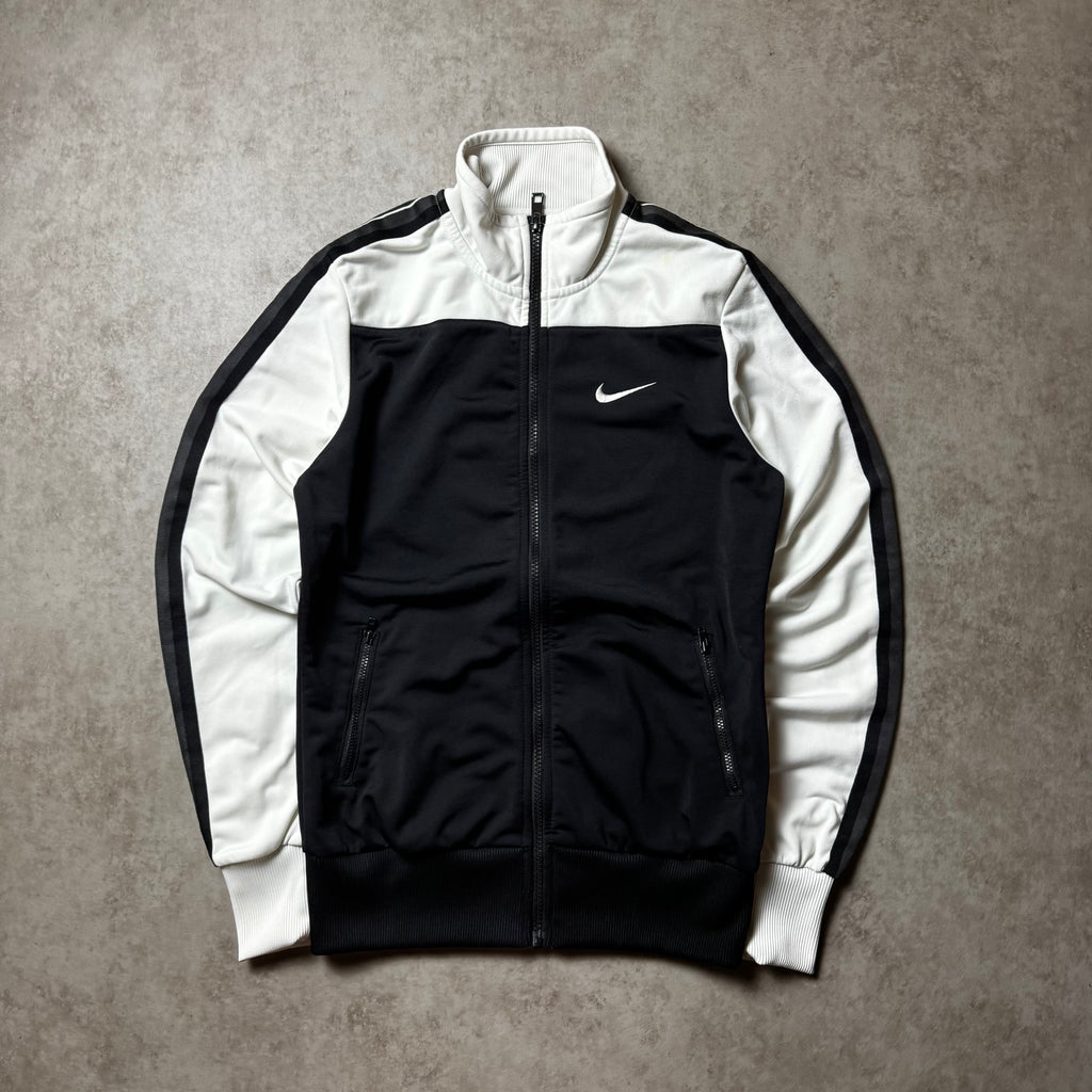 Black Nike Zip Up Hoodie - S