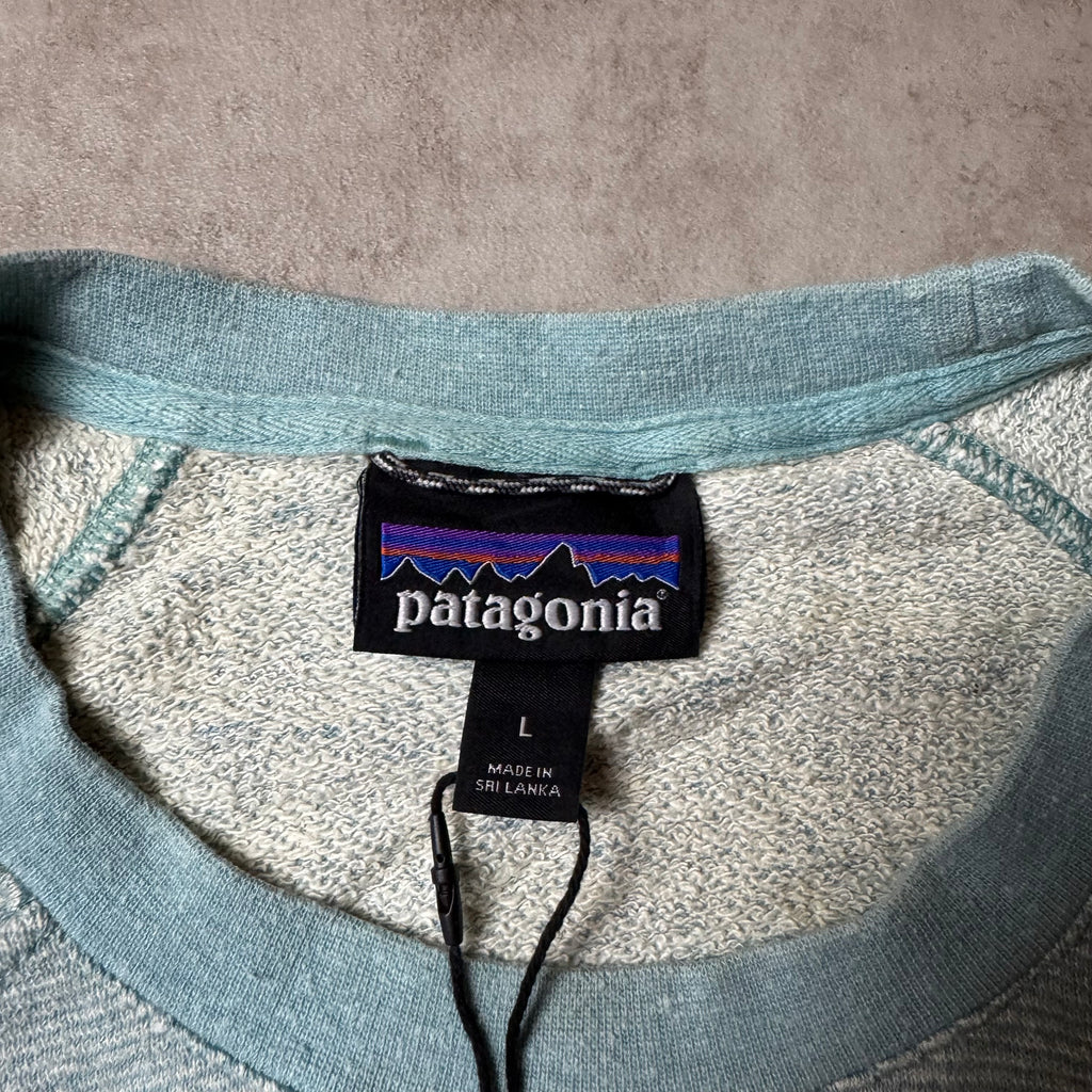 Light Blue Patagonia Sweatshirt - L