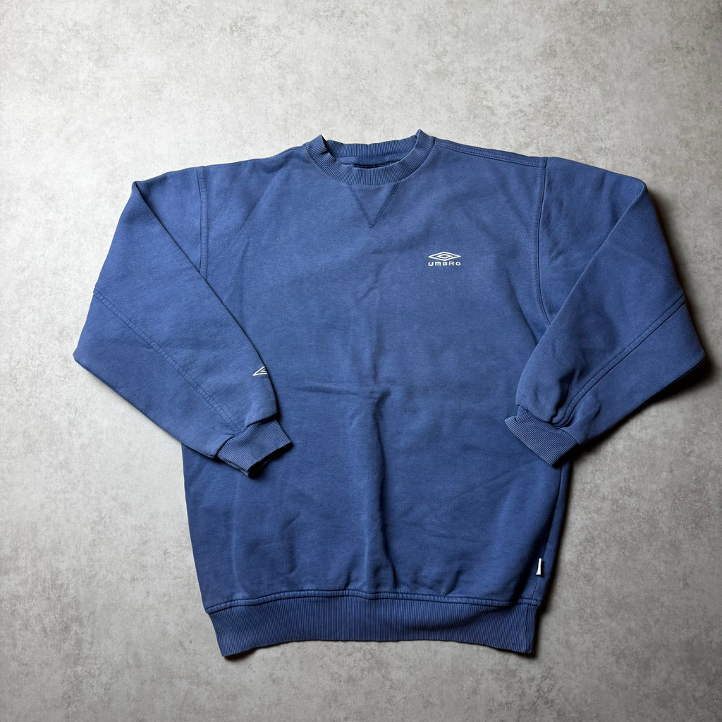 Navy Umbro Vintage Sweatshirt - L