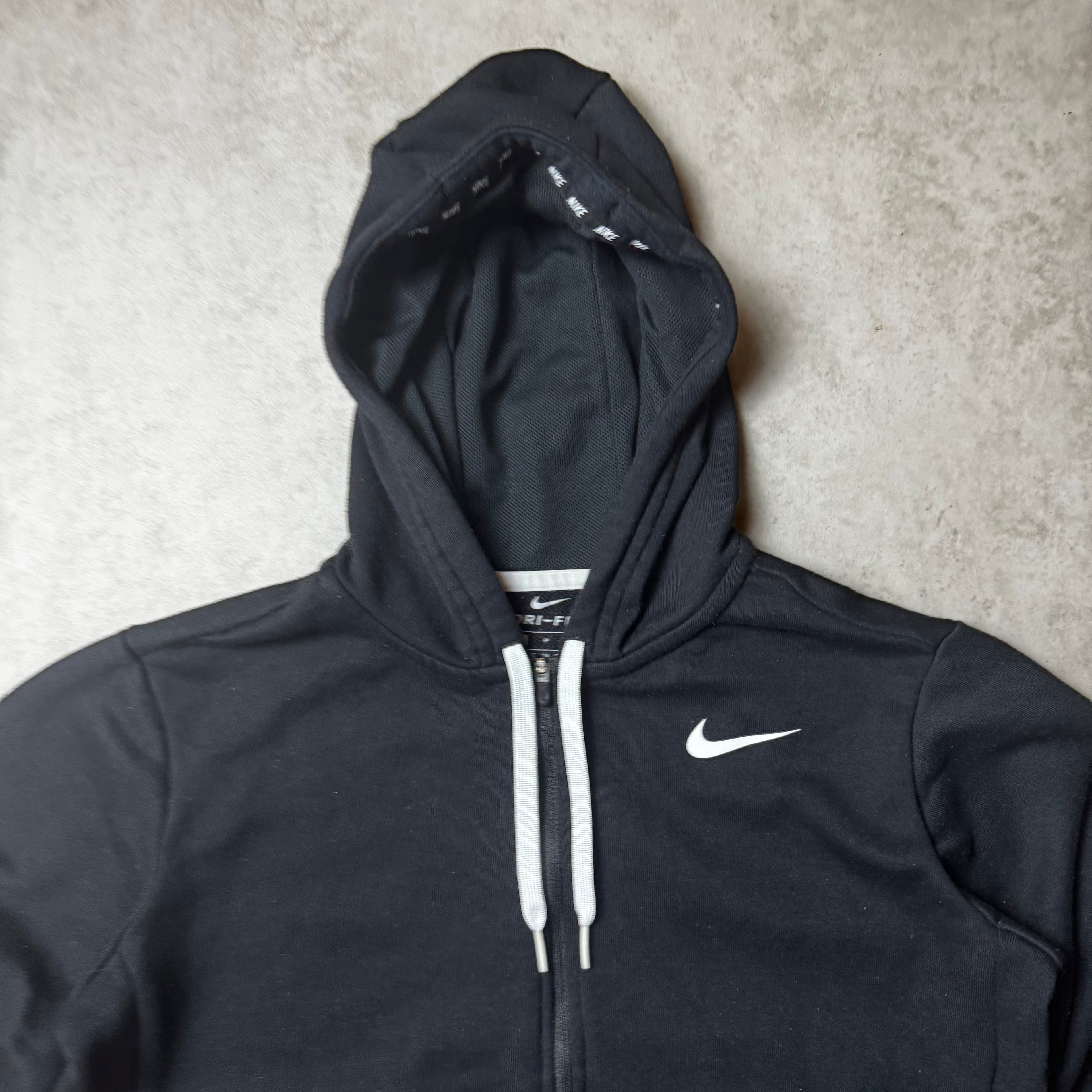 Black Nike Zip Up Hoodie - S (XS)
