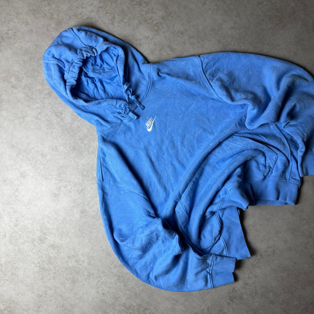 Blue Nike Hoodie - Size L