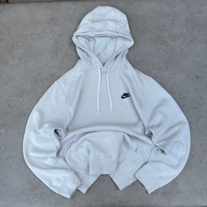 White Nike Hoodie - Size M