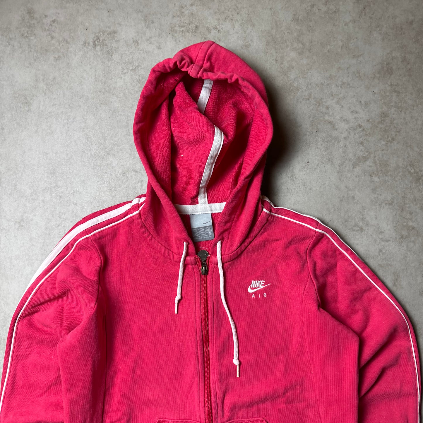 Pink Nike Air Zip Up Hoodie - S