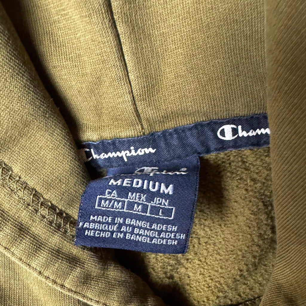 Khaki Cjampion Hoodie - M