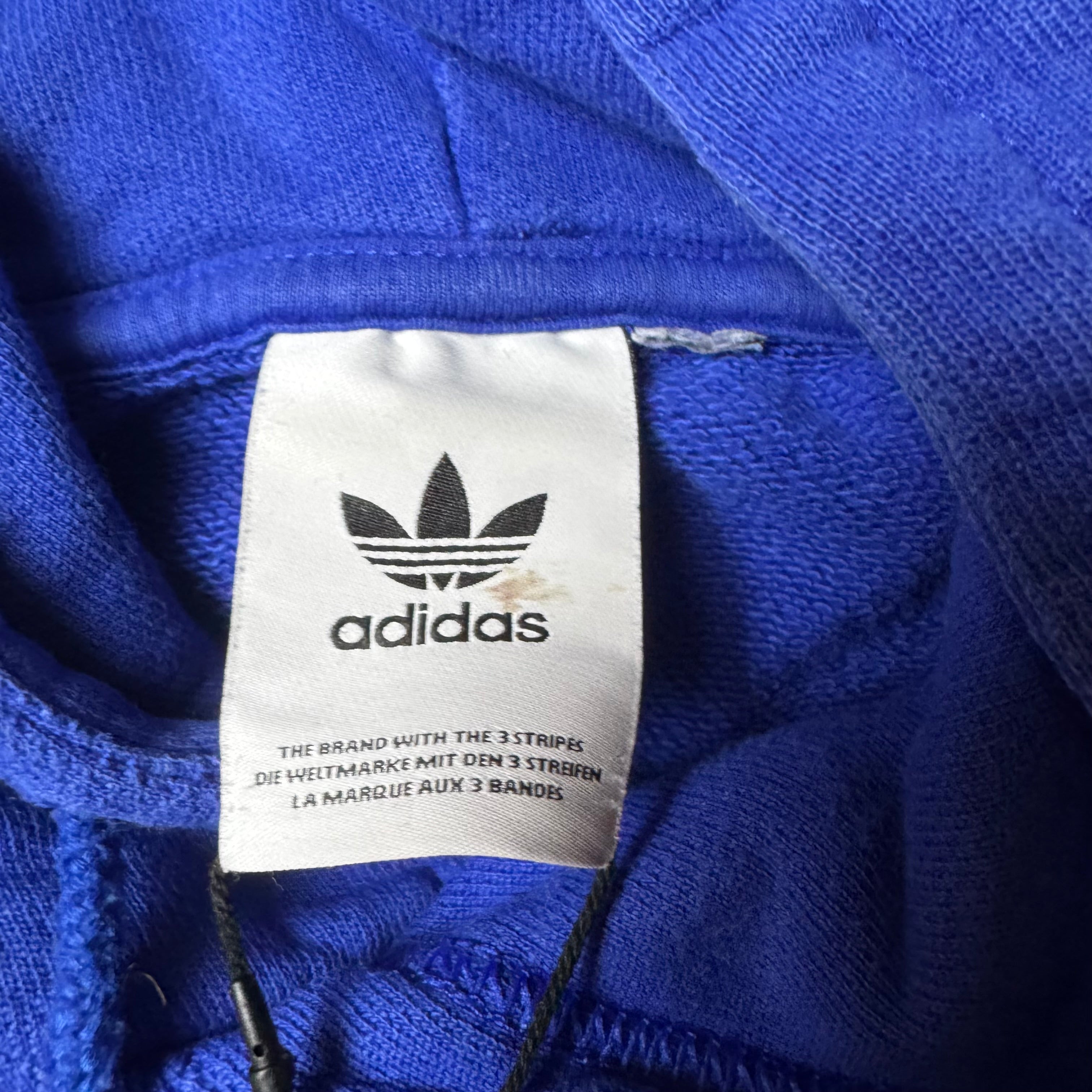 Blue Adidas Hoodie - M