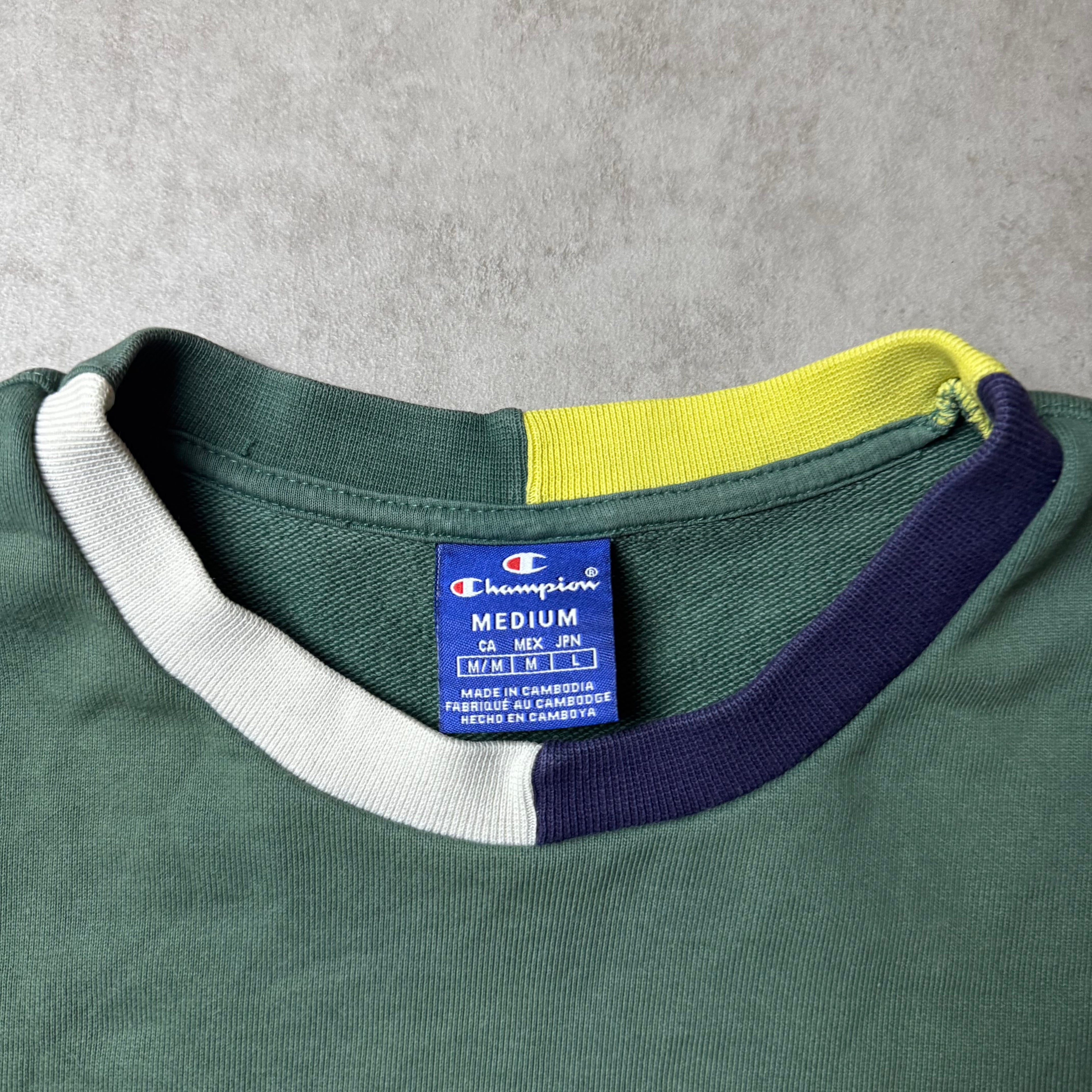 Green Vintage Champion Sweatshirt - XS