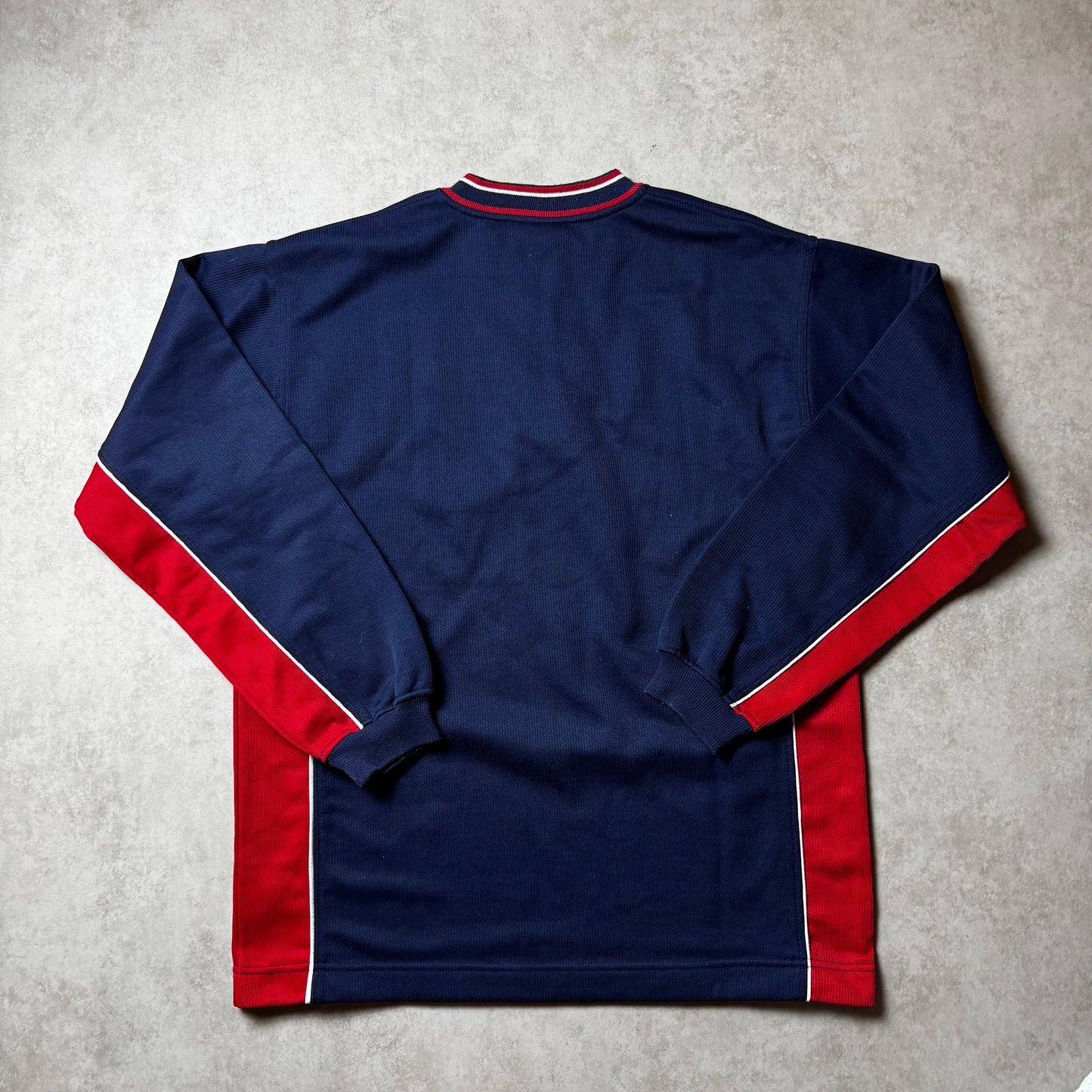 Navy Puma Vintage Quarter Zip - M