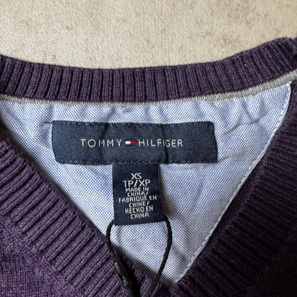 Purple Tommy Hilfiger Sweater - XS