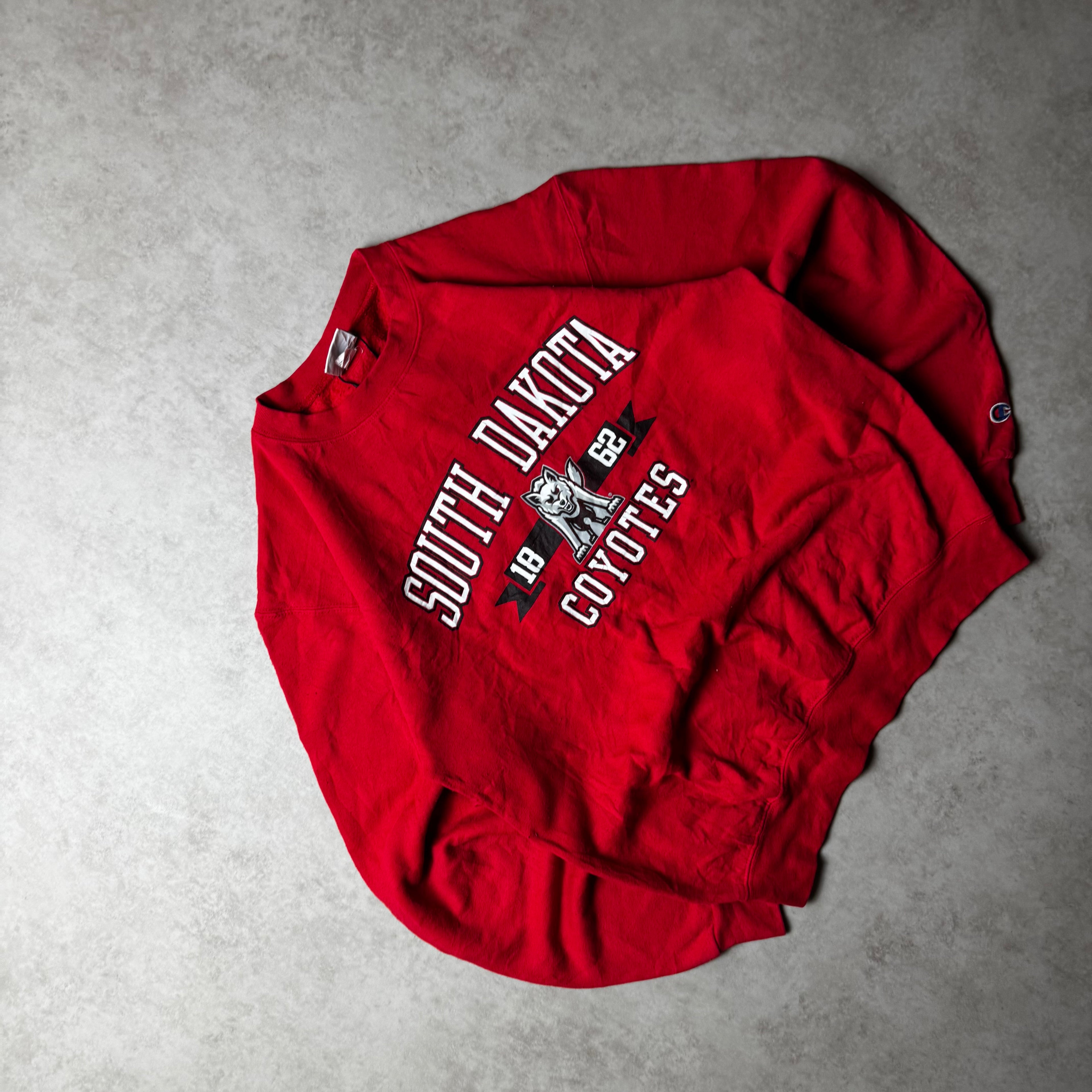Red Champion Dakota Sweatshirt - Size S