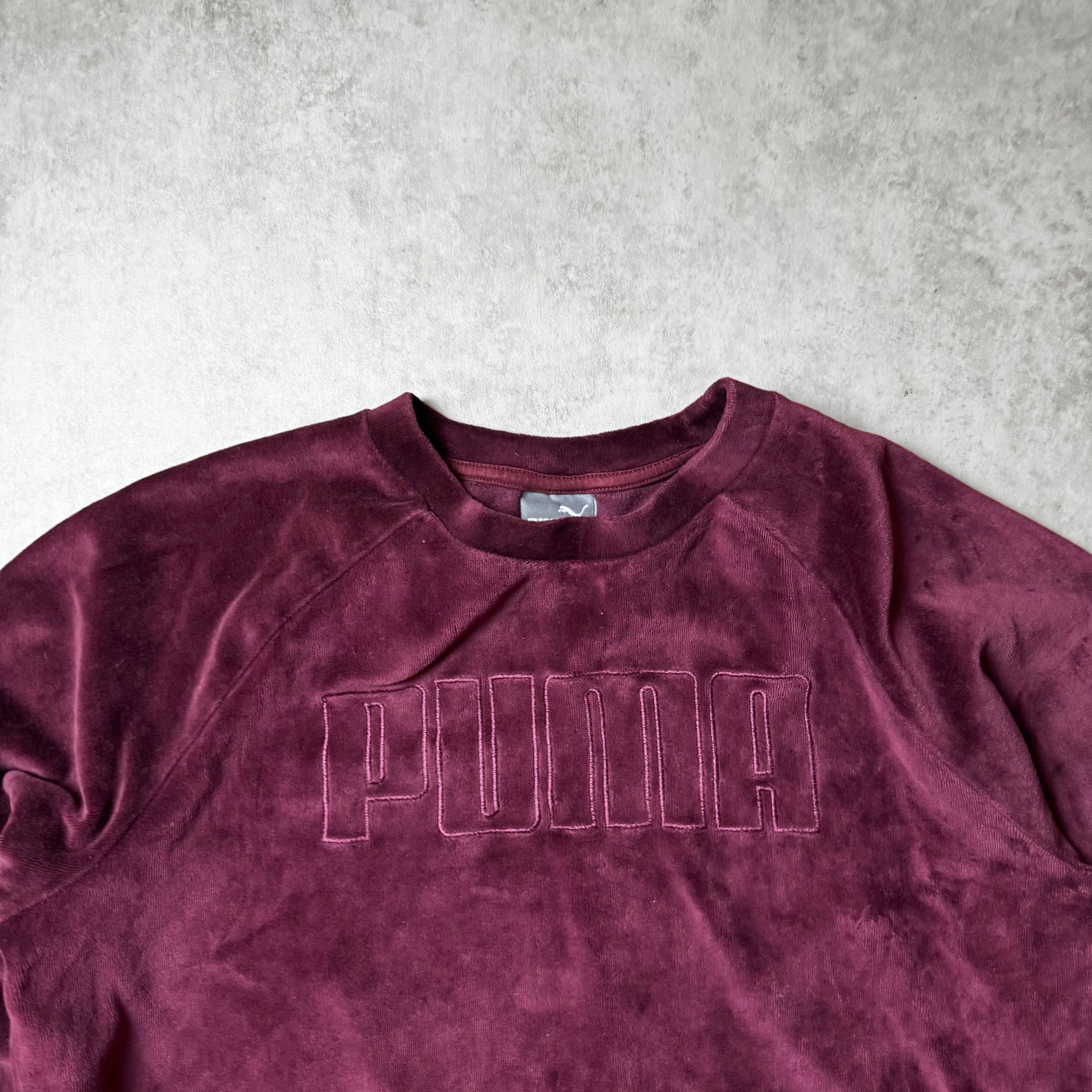 Purple Puma Sweatshirt - S