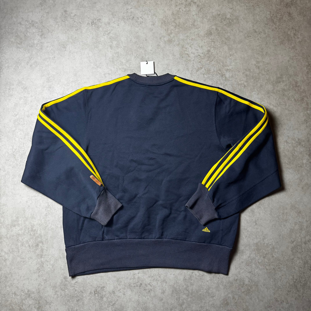 Navy Adidas Sweatshirt - XL