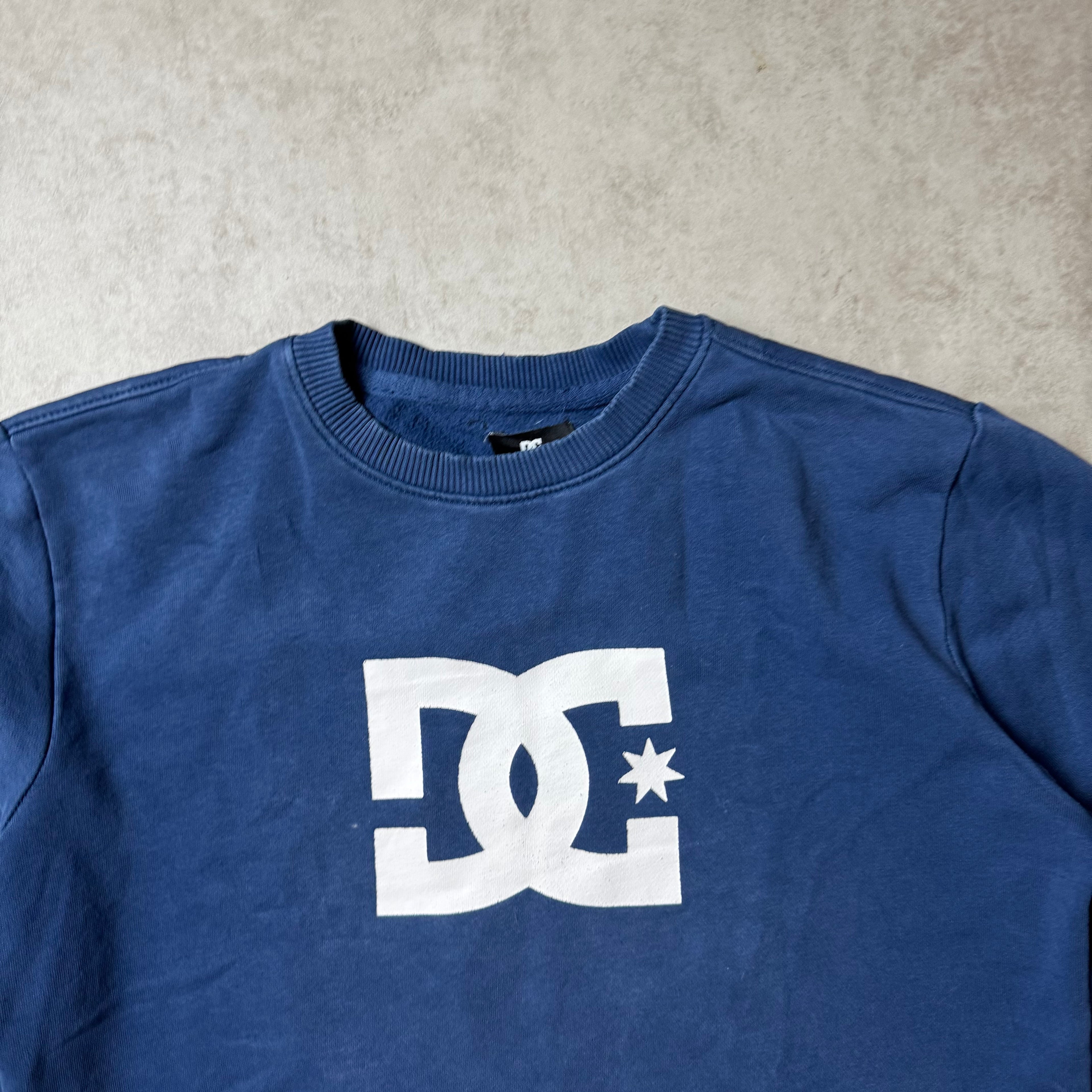 Blue DC Shoes Sweatshirt - L (XS)