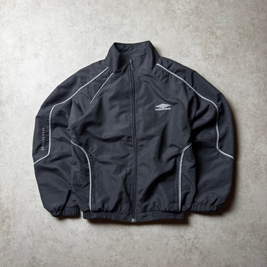 Black Vintage Umbro Windbreaker - 134 cm