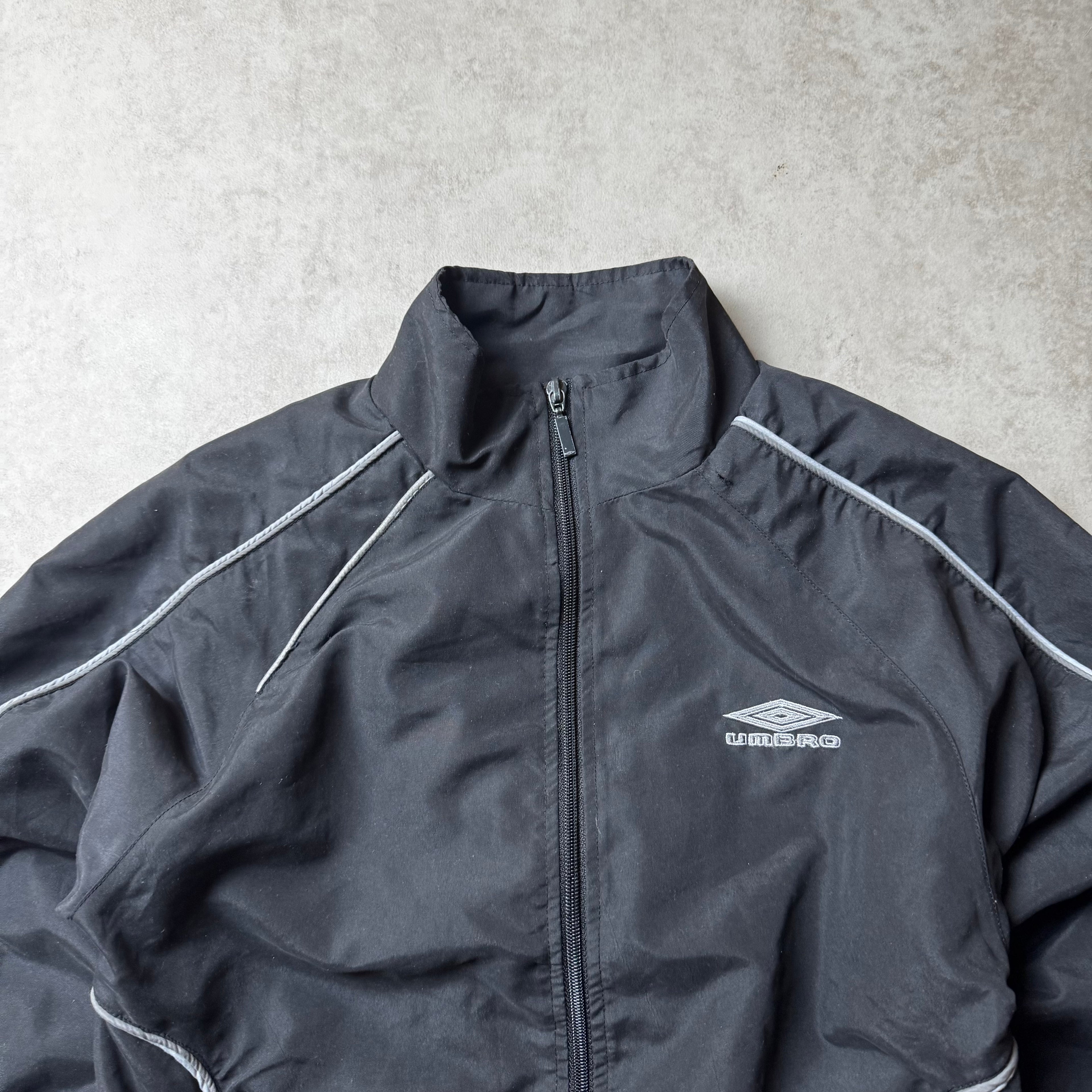 Black Vintage Umbro Windbreaker - 134 cm