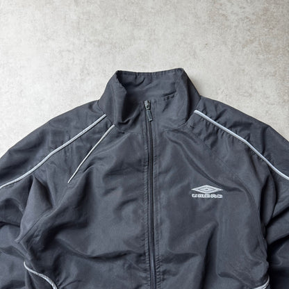 Black Vintage Umbro Windbreaker - 134 cm