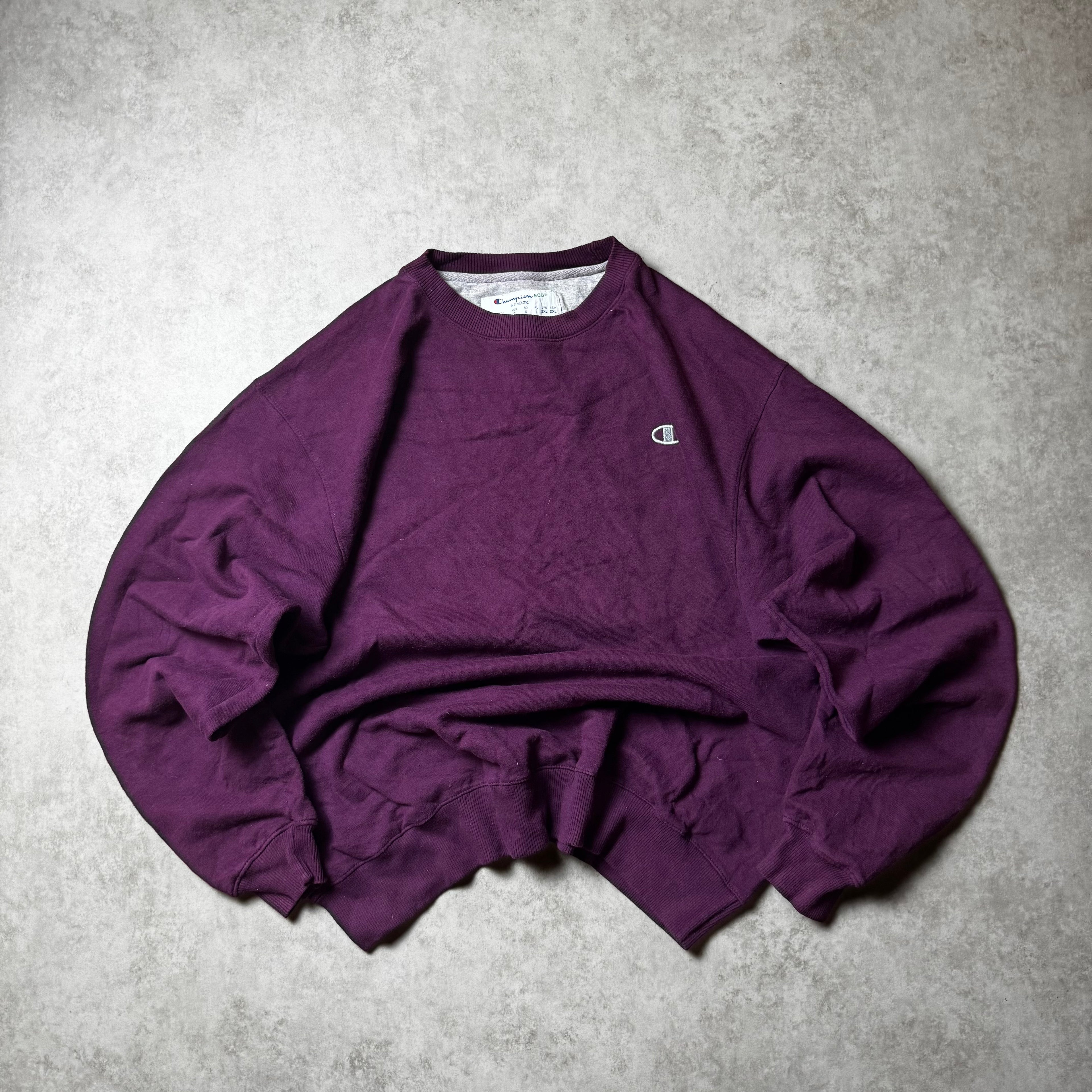 Purple Champion Sweatshirt - Size L