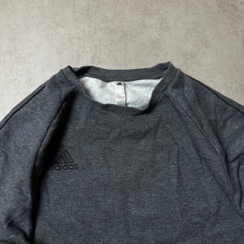 Gray Adidas Sweatshirt - Size L