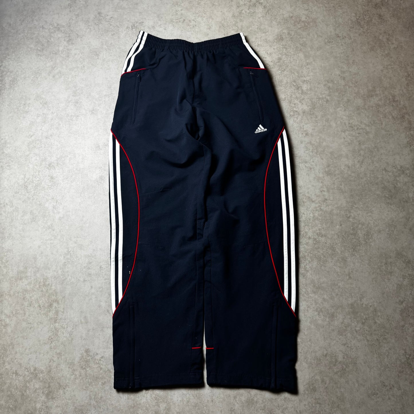 Black Adidas Trackpants - XL (S)