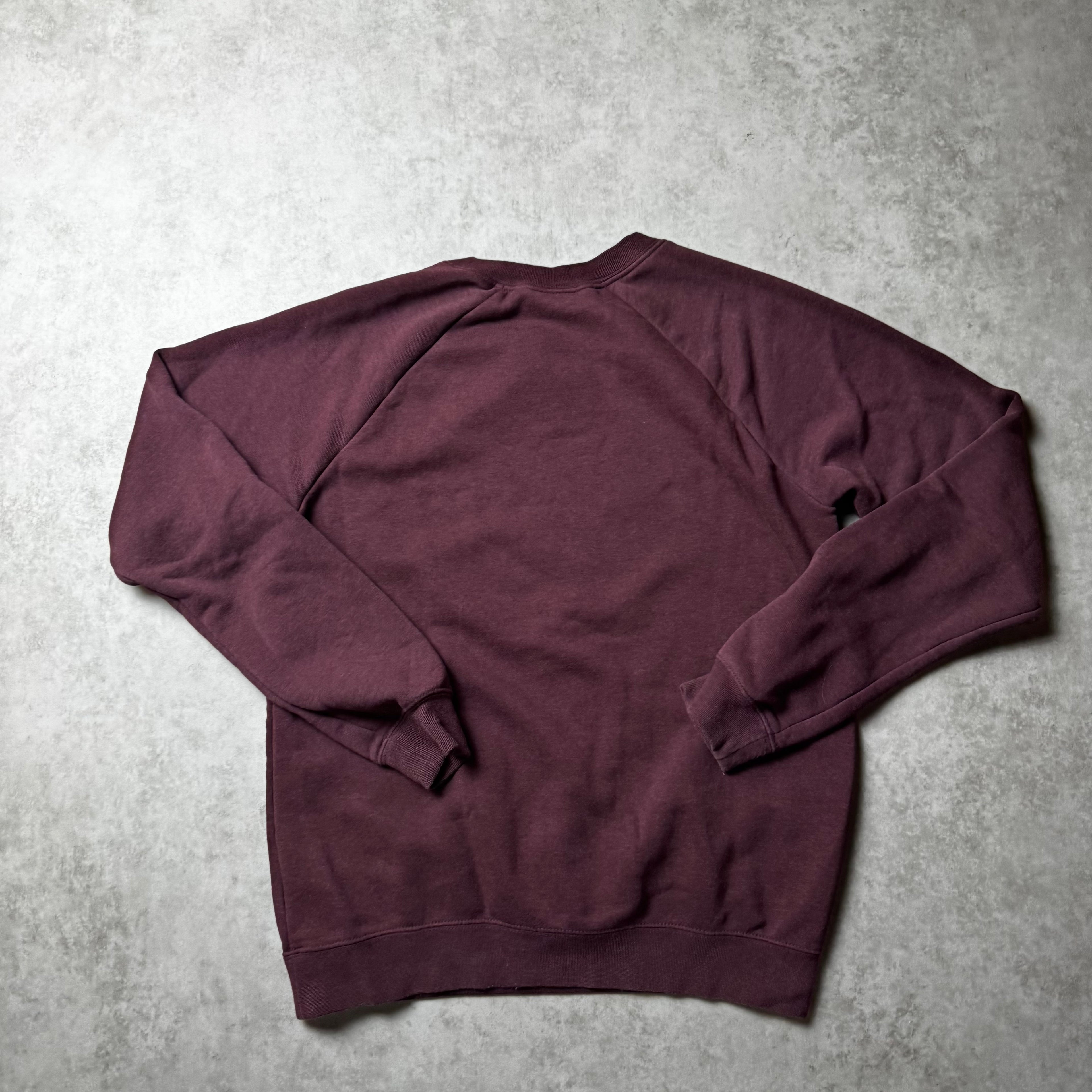 Dark Red Nike Sweatshirt - XS