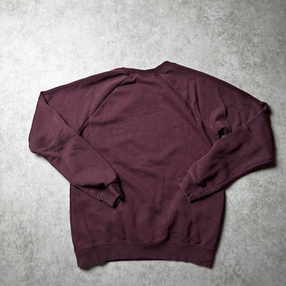 Dark Red Nike Sweatshirt - XS