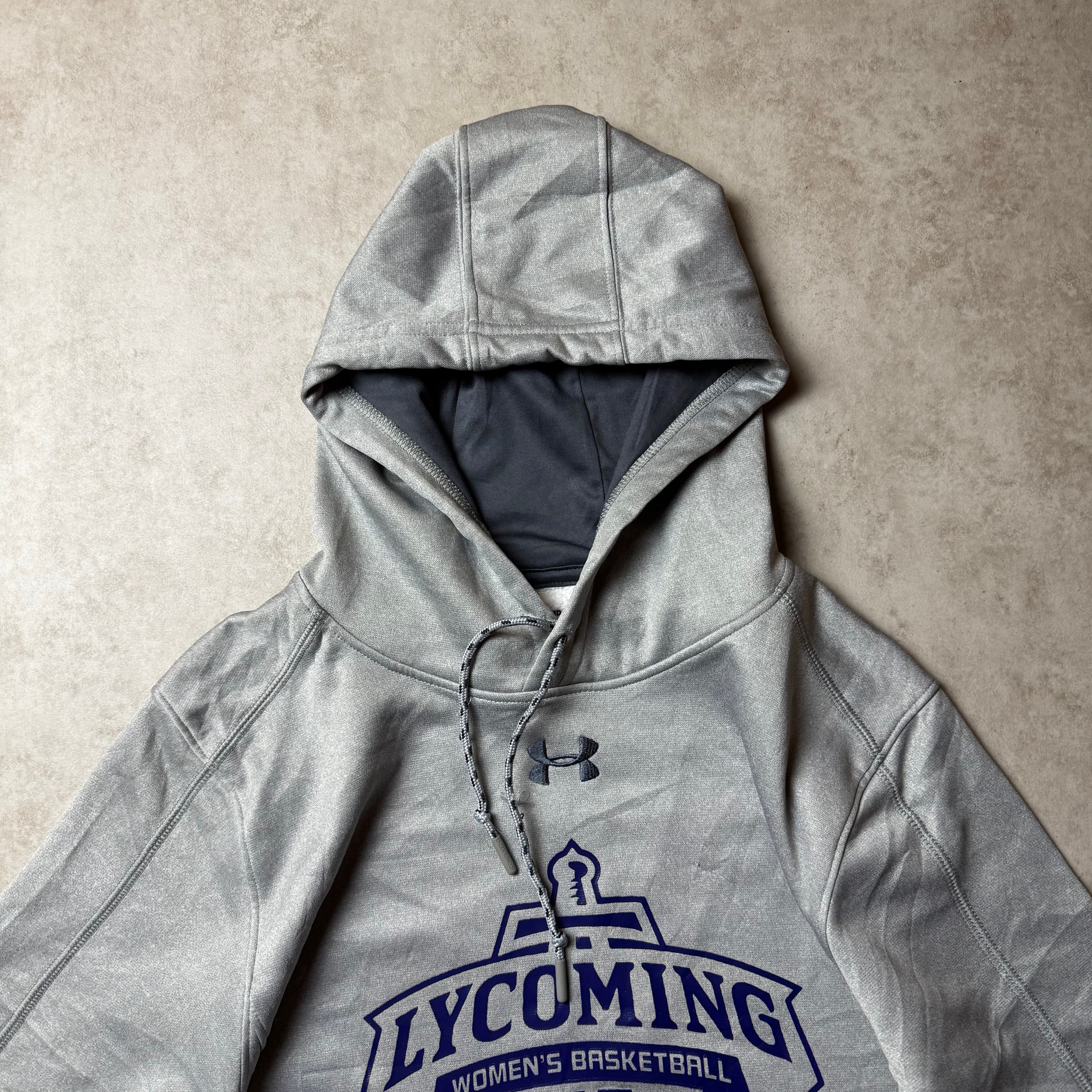 Gray Under Armour Wyoming Hoodie - Size M
