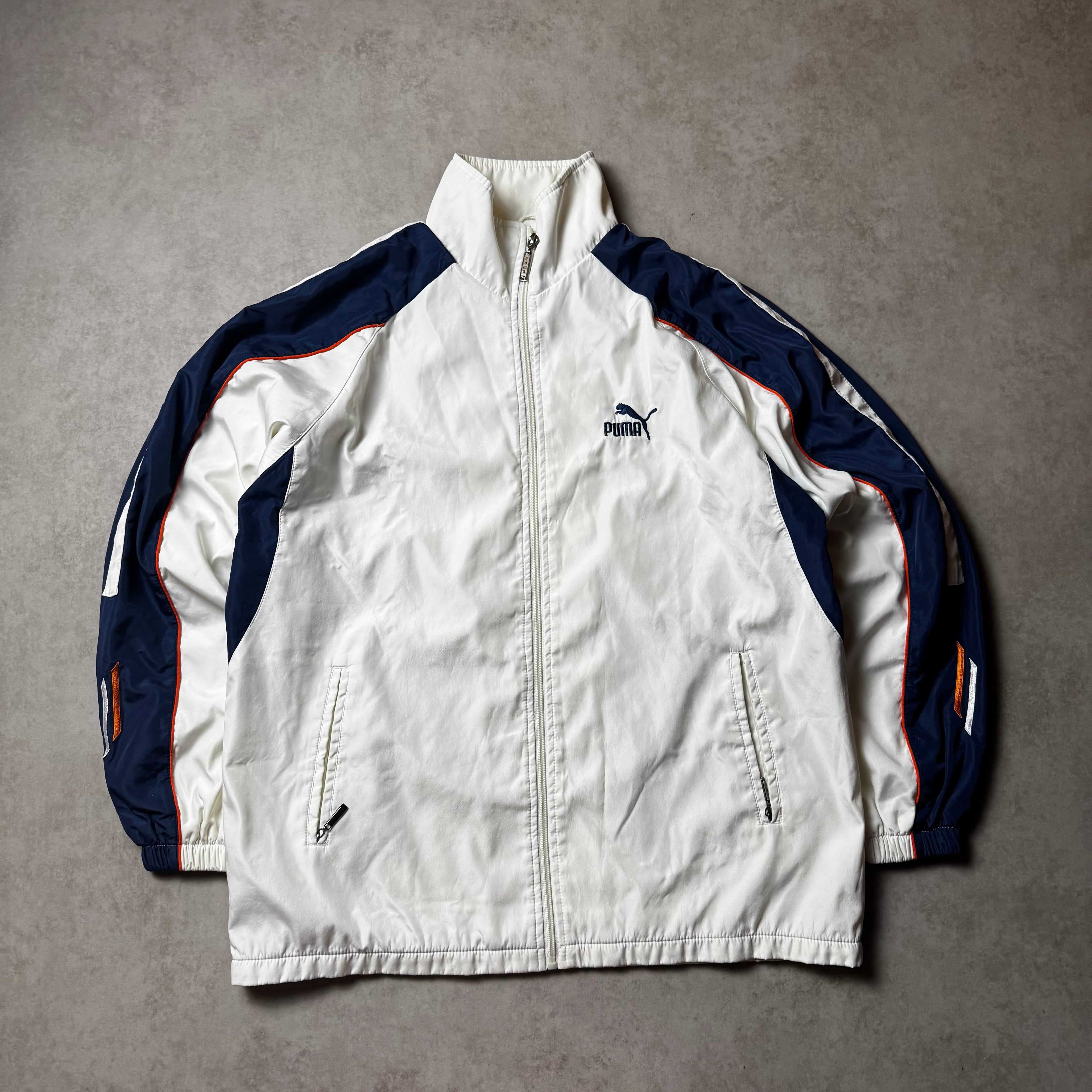 White Puma Windbreaker - L