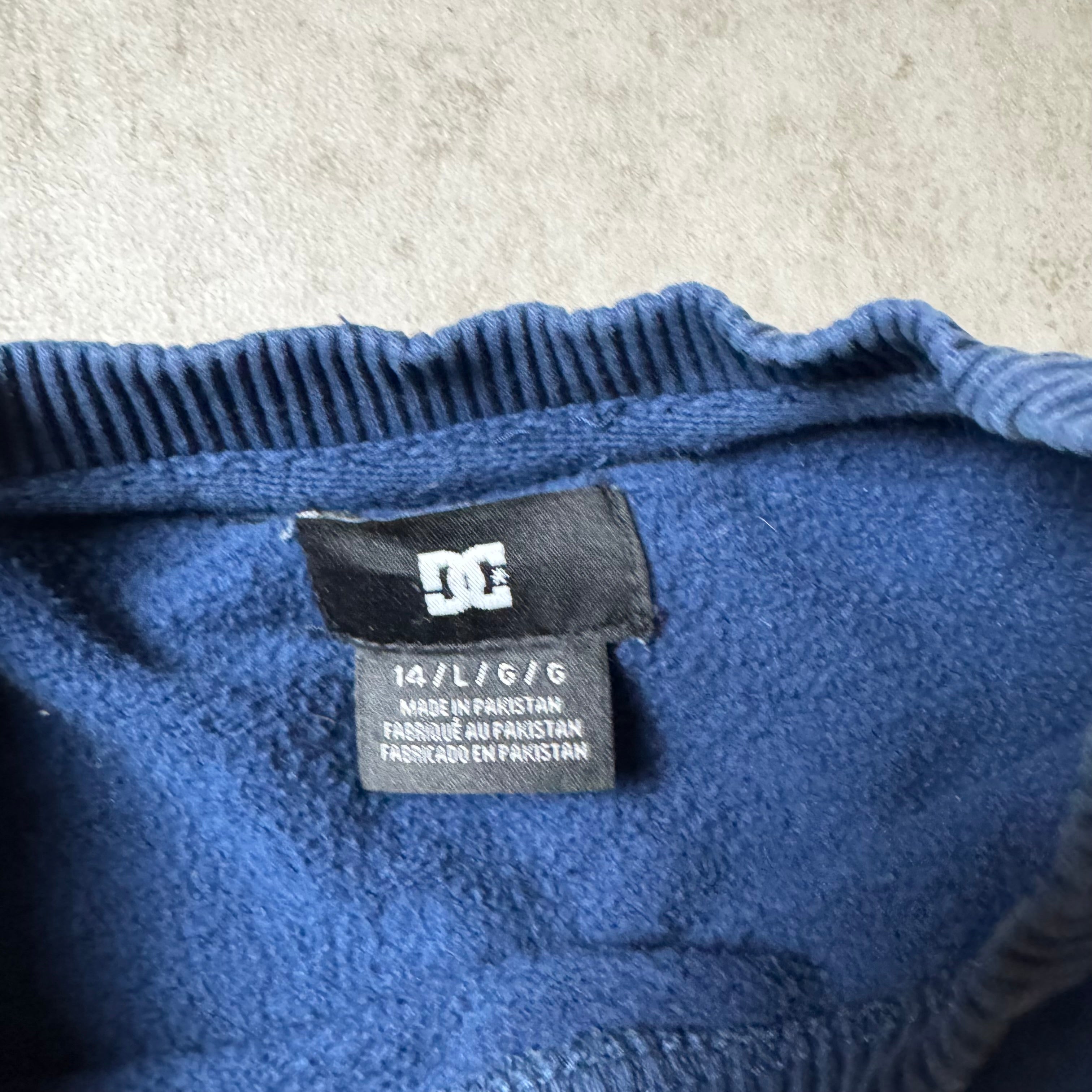 Blue DC Shoes Sweatshirt - L (XS)
