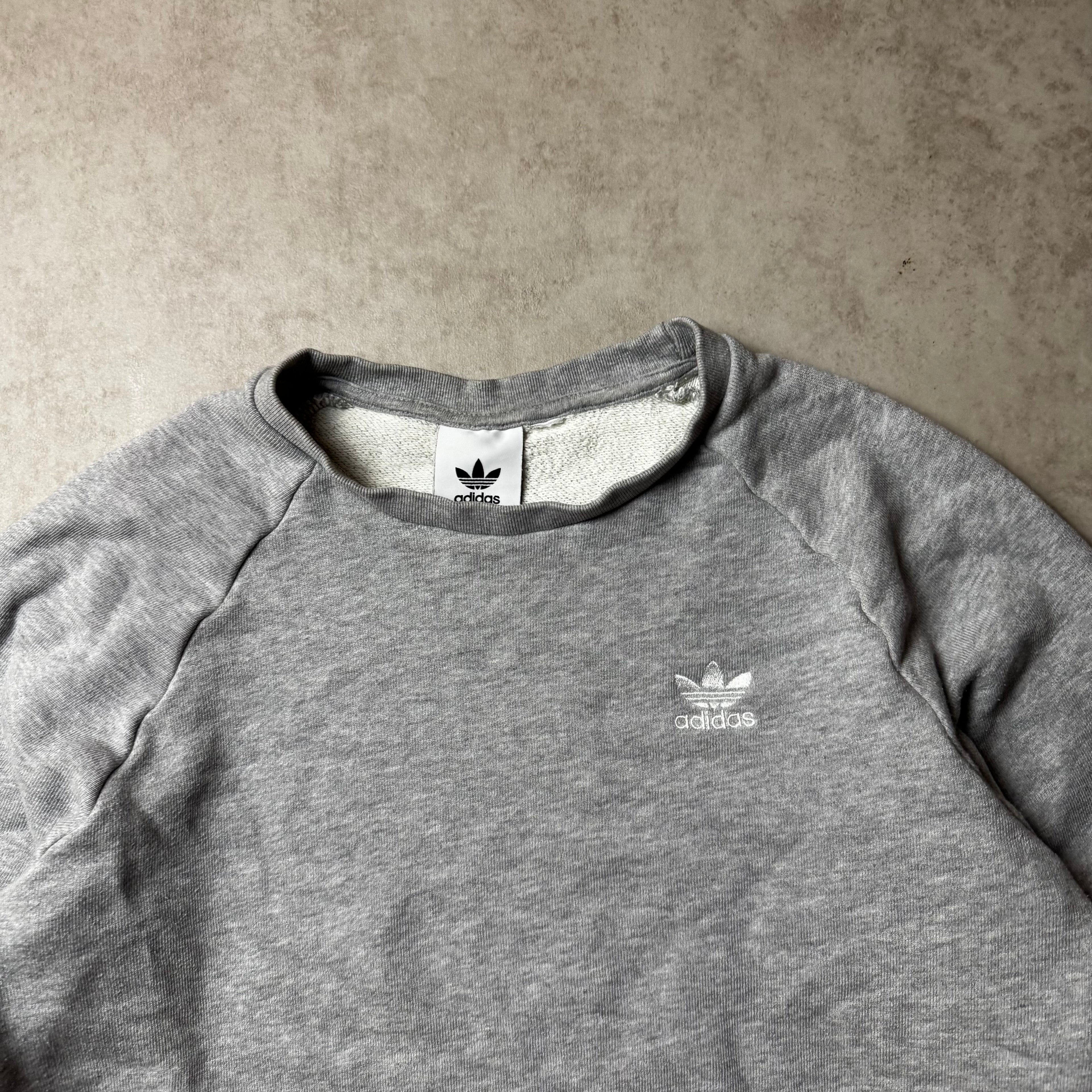Gray Adidas Sweatshirt - S