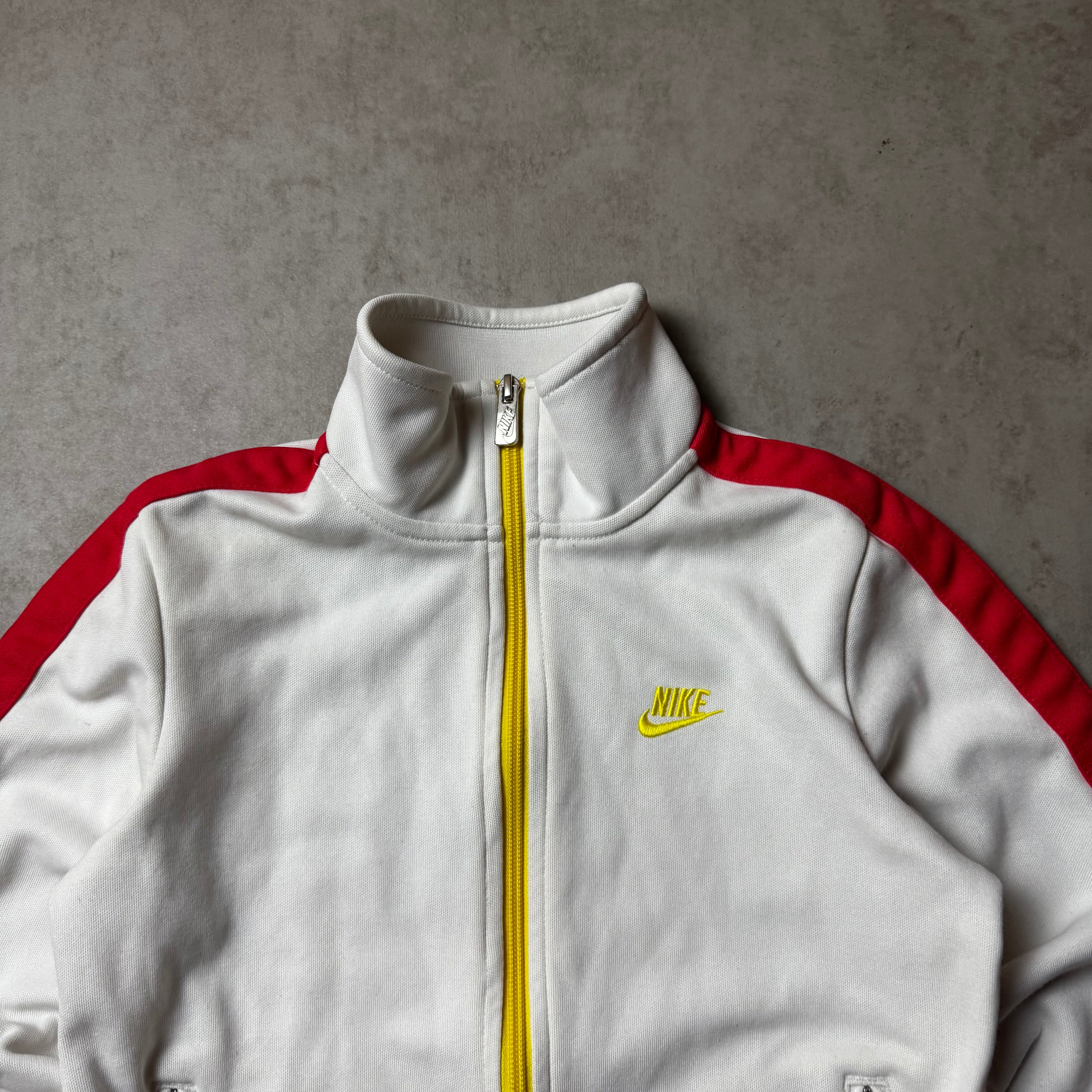White Nike Zip Up Hoodie - L (152-158)