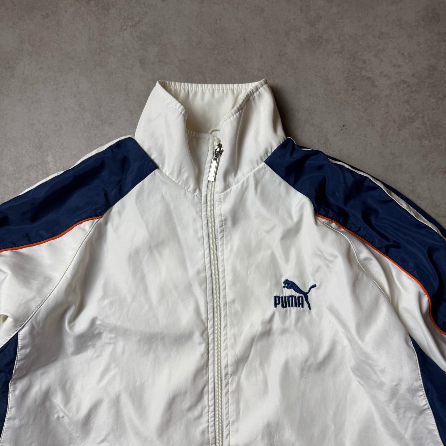 White Puma Windbreaker - L