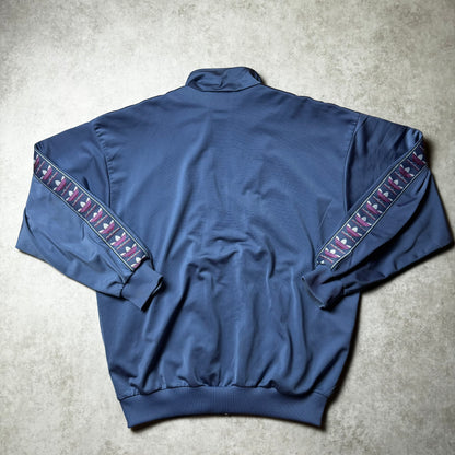 Navy Adidas Zip Up Hoodie - M