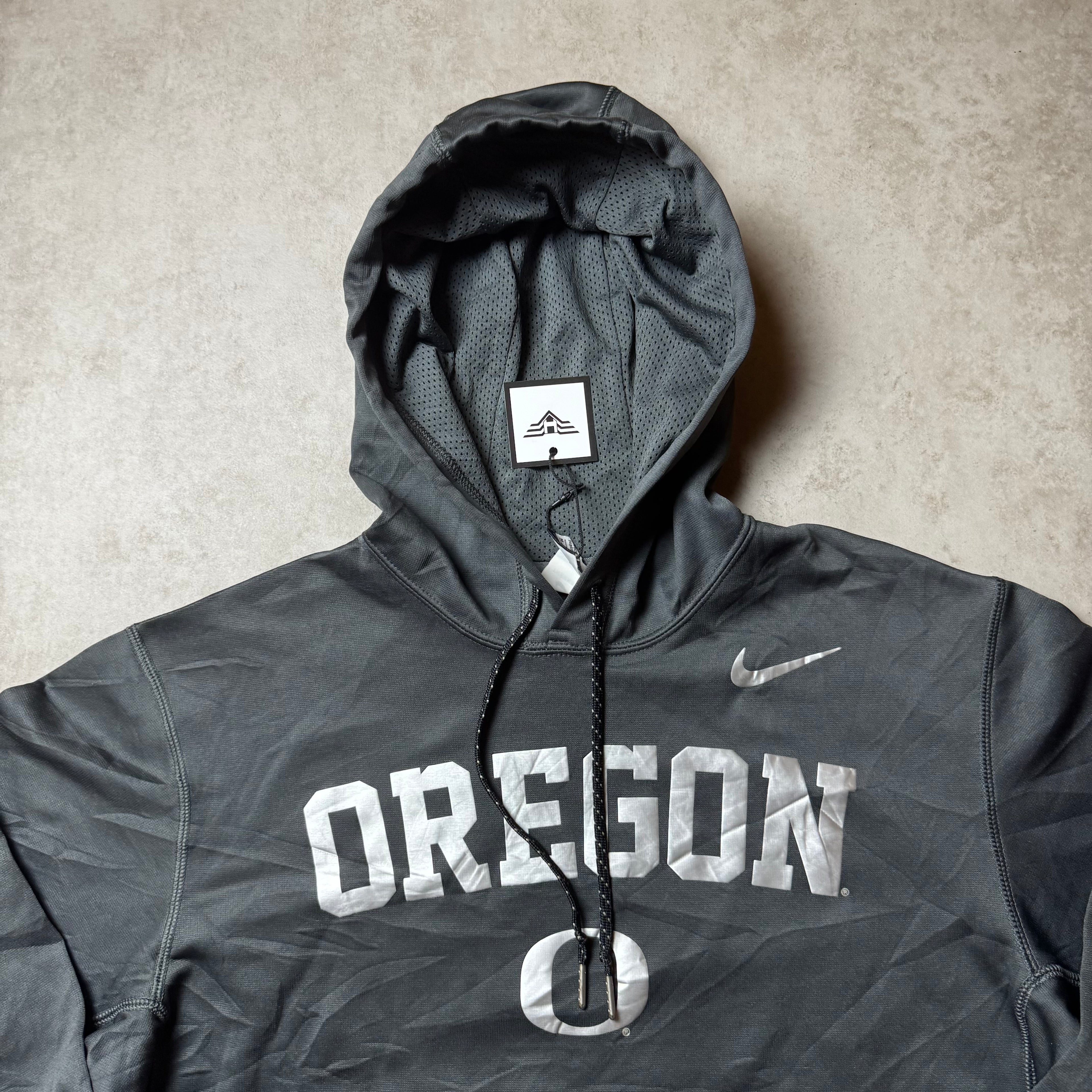 Gray Nike Oregon Hoodie - Size M