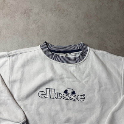 White Ellesse Sweatshirt - S