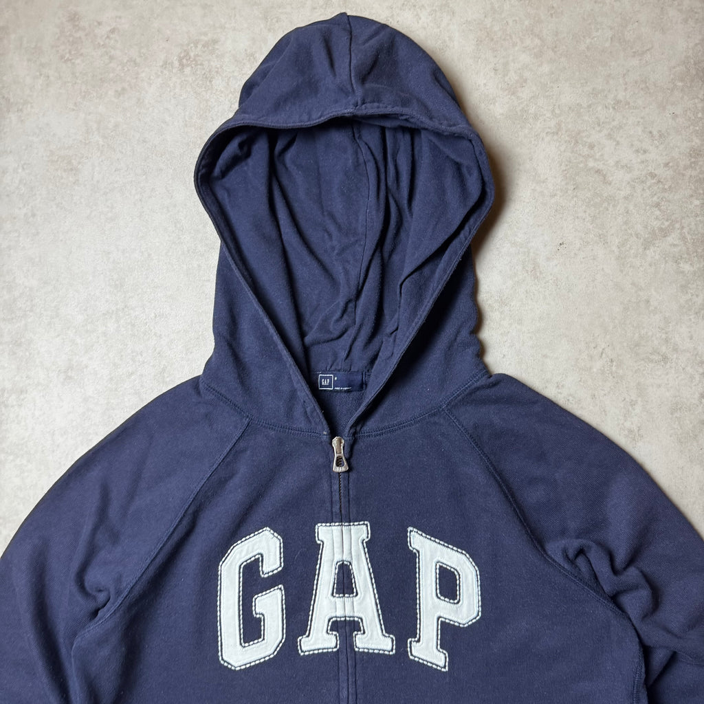 Navy GAP Zip Up Hoodie - S